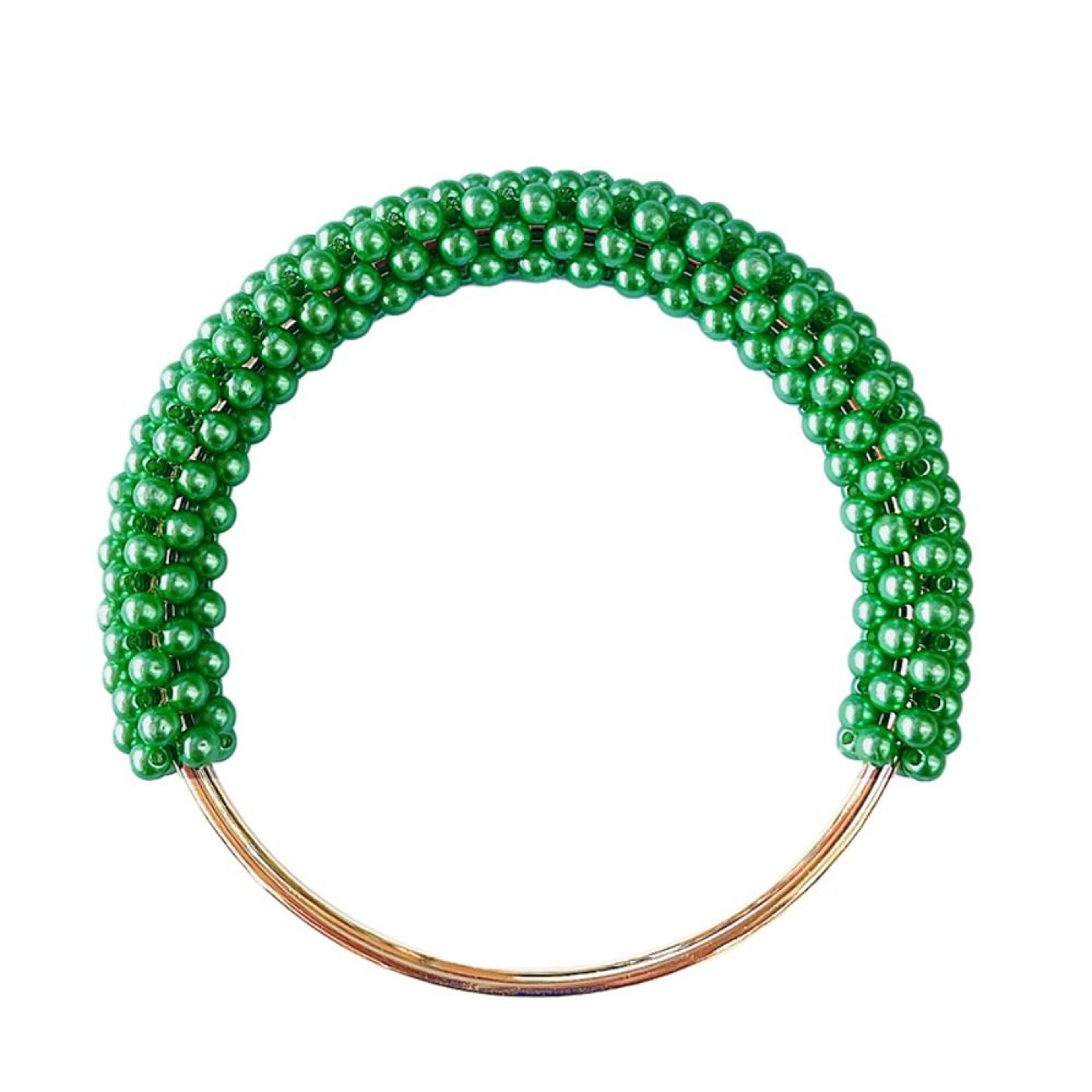Pearl Beaded Round Bag Handle For DIY Handbags And Purses 8
