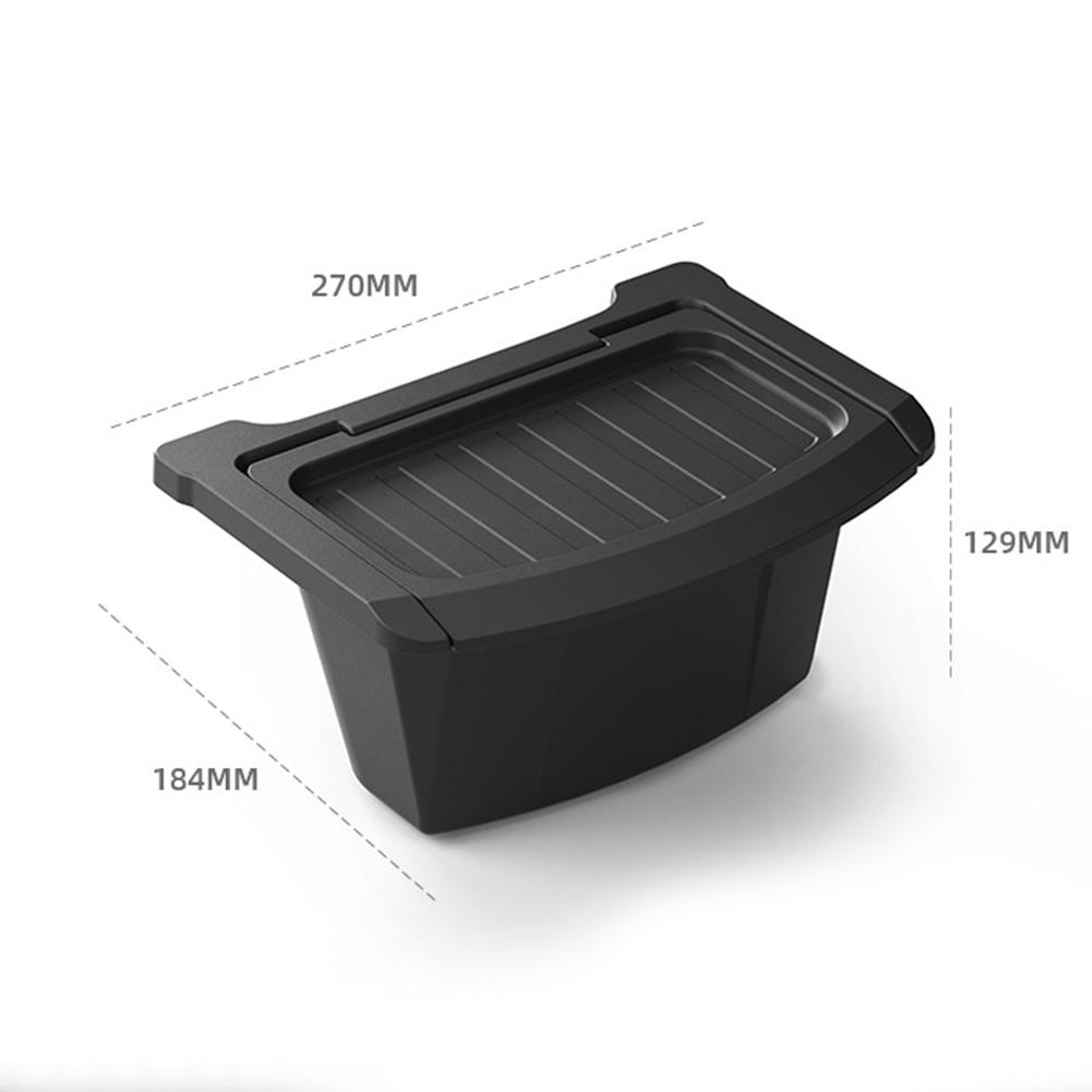 Tesla Model Y Juniper Rear Console Storage Box And Car Trash Organizer 6