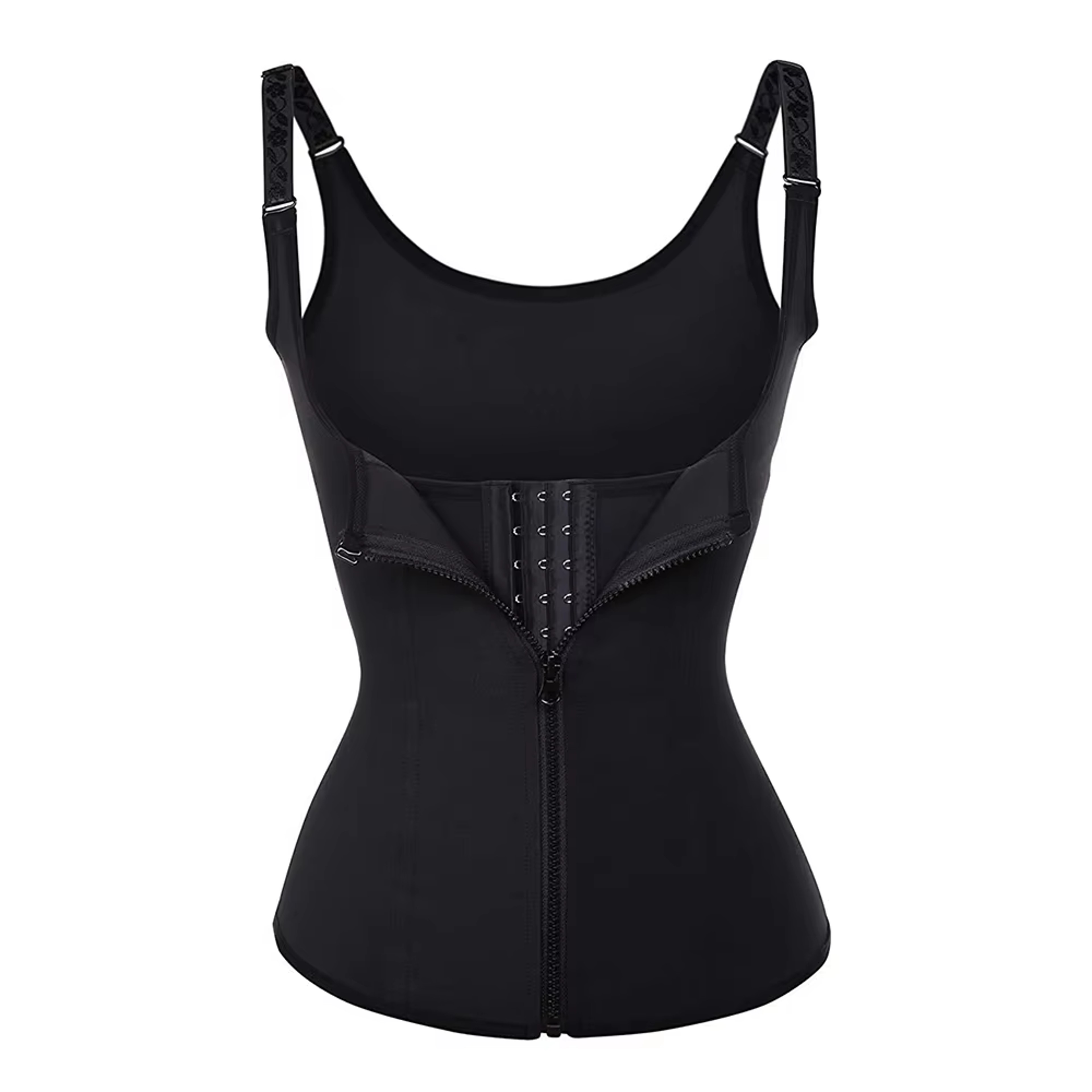 Womens Sauna Waist Trainer Vest Compression Body Shaper Workout Sweat Tank Top 5