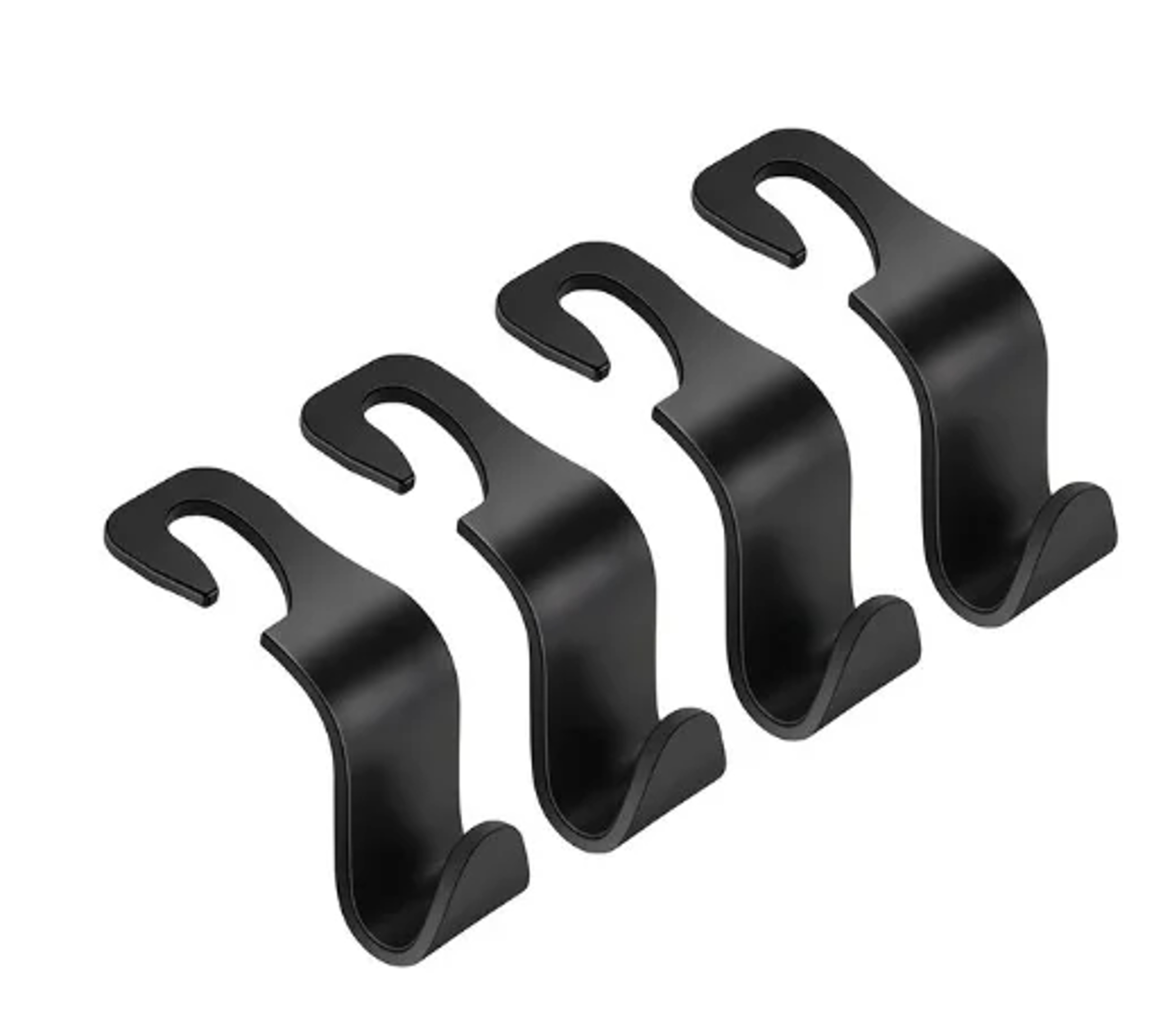 Car Headrest Hooks Heavy Duty Seat Organizer Hangers for Bags and Groceries – view 9