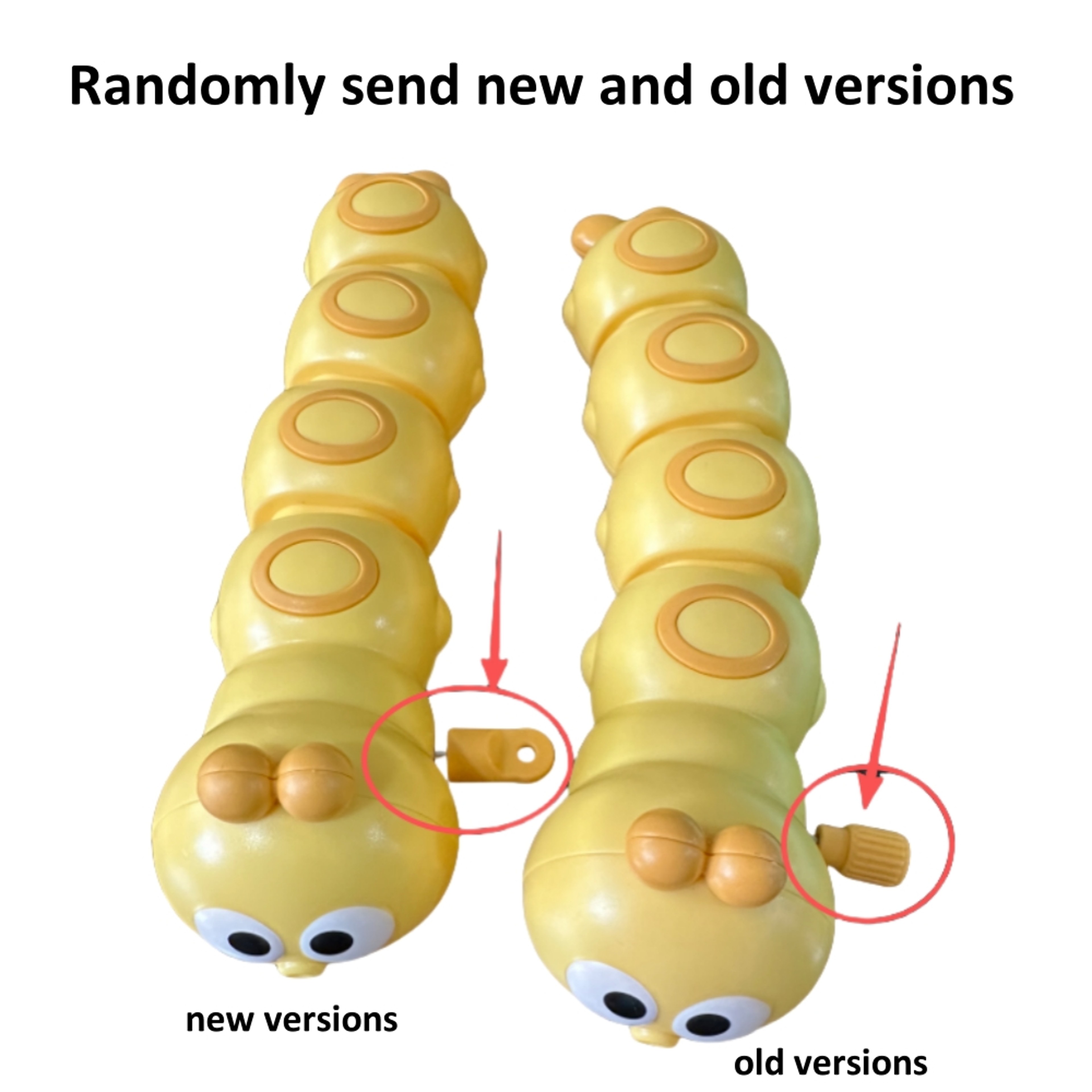 Cute Wind Up Caterpillar Toy Battery Free Crawling Educational Toy For Kids 6