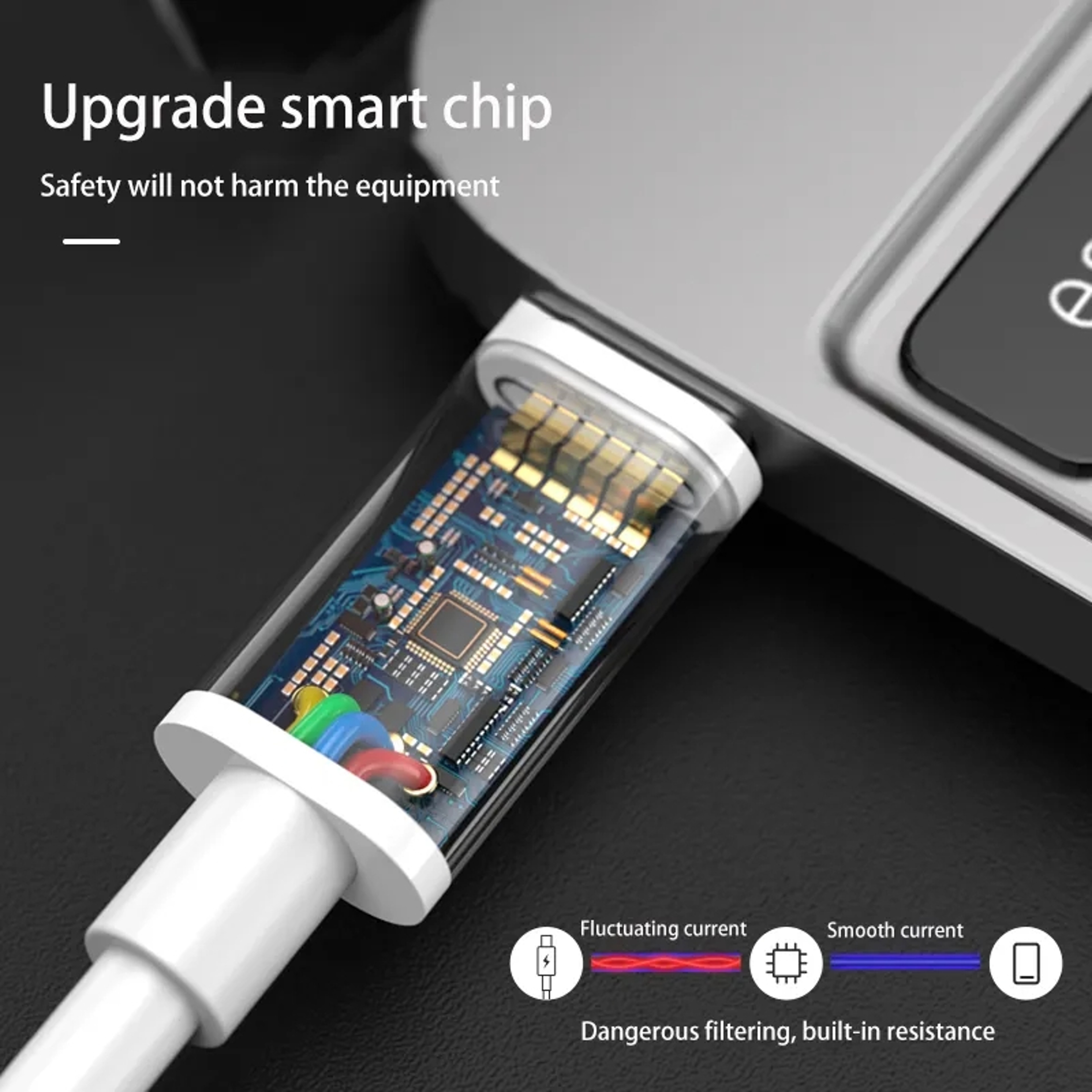 100W USB C to USB C Cable PD Fast Charging Data Cable for iPhone Samsung MacBook – view 5