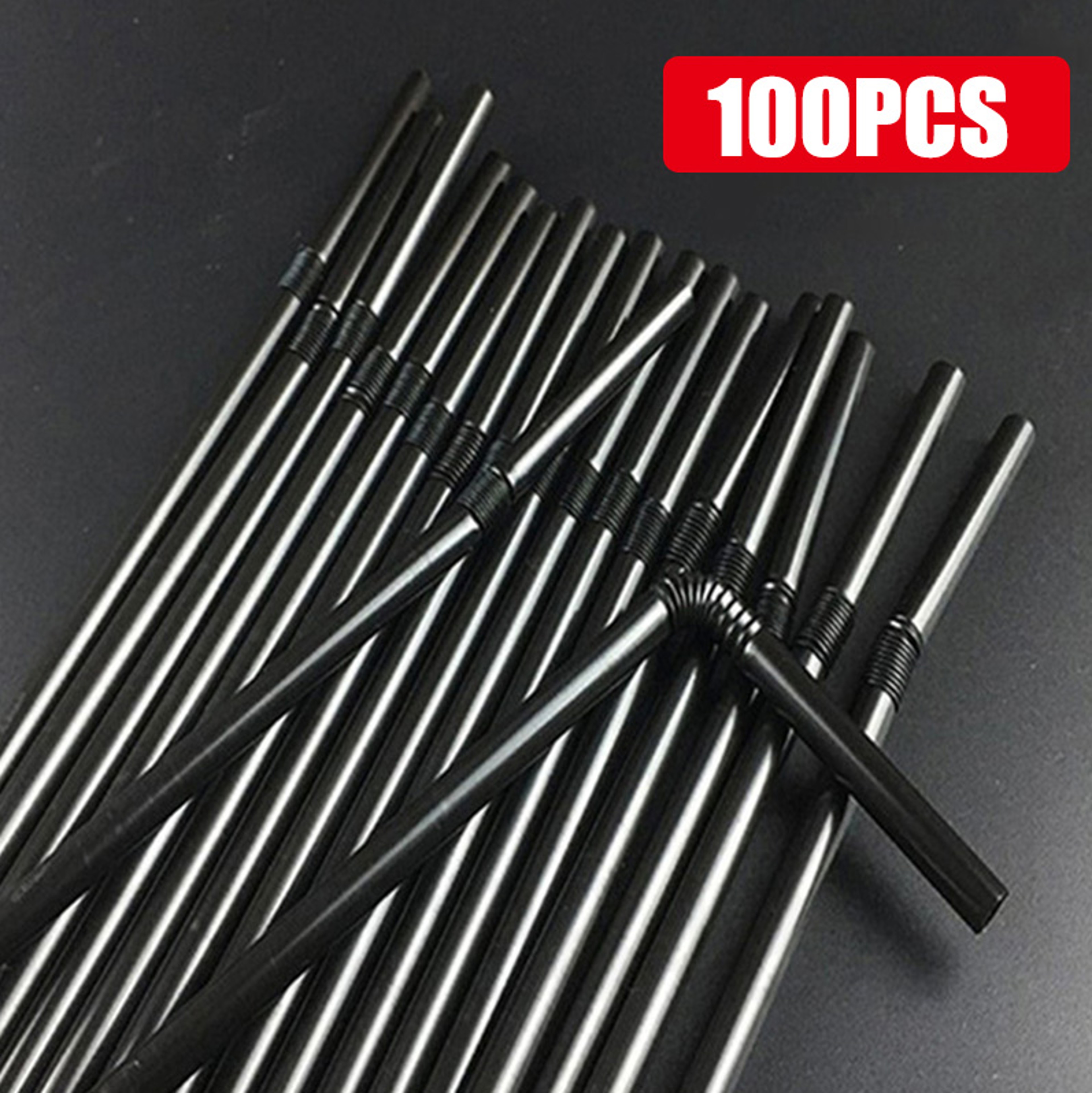 Multicolor Fluorescent Bendable Drinking Straws For Parties Weddings And Beverages 9