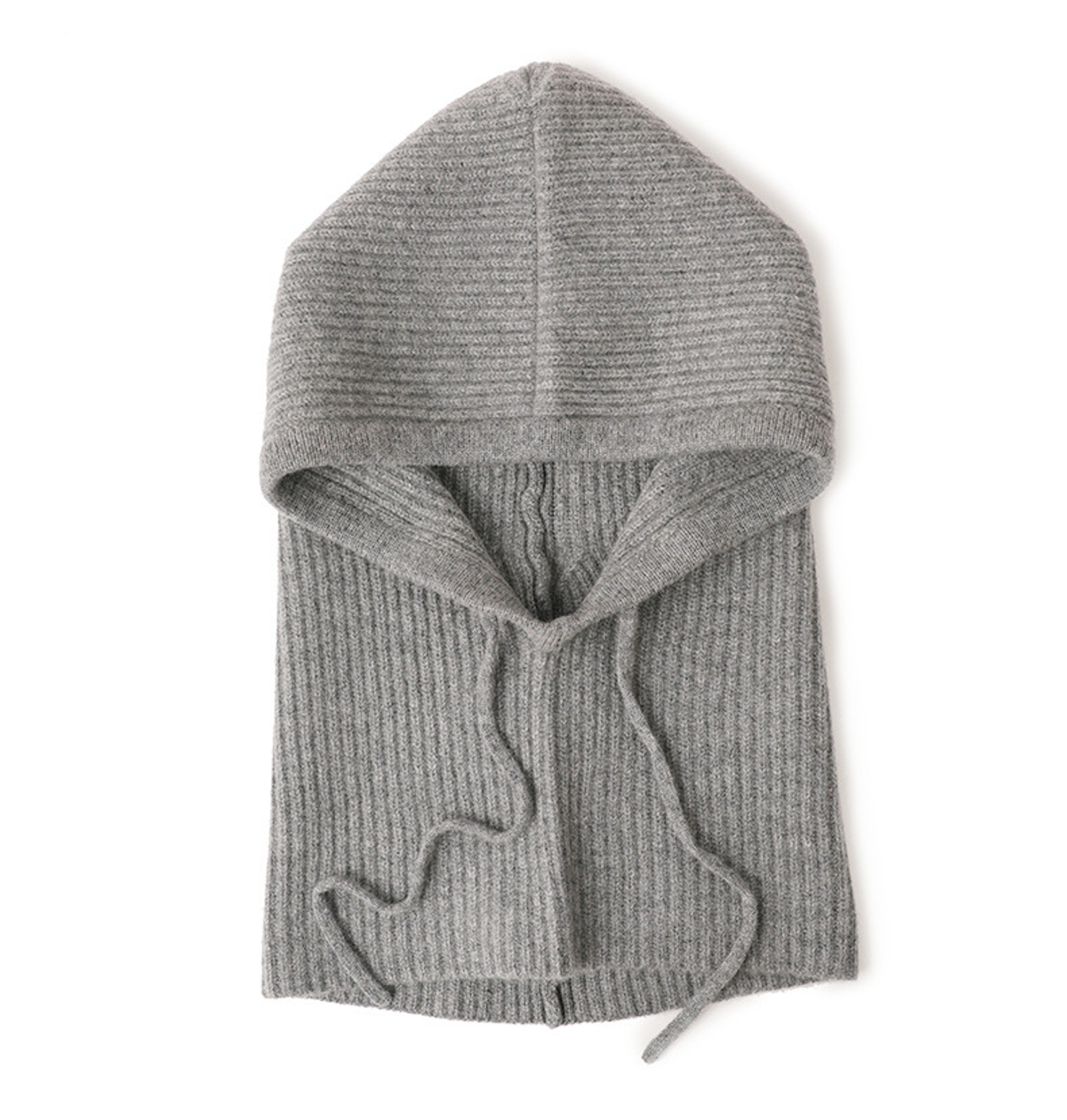 Women 100 Wool Balaclava Hood Warm Knit Winter Face Neck Warmer 7