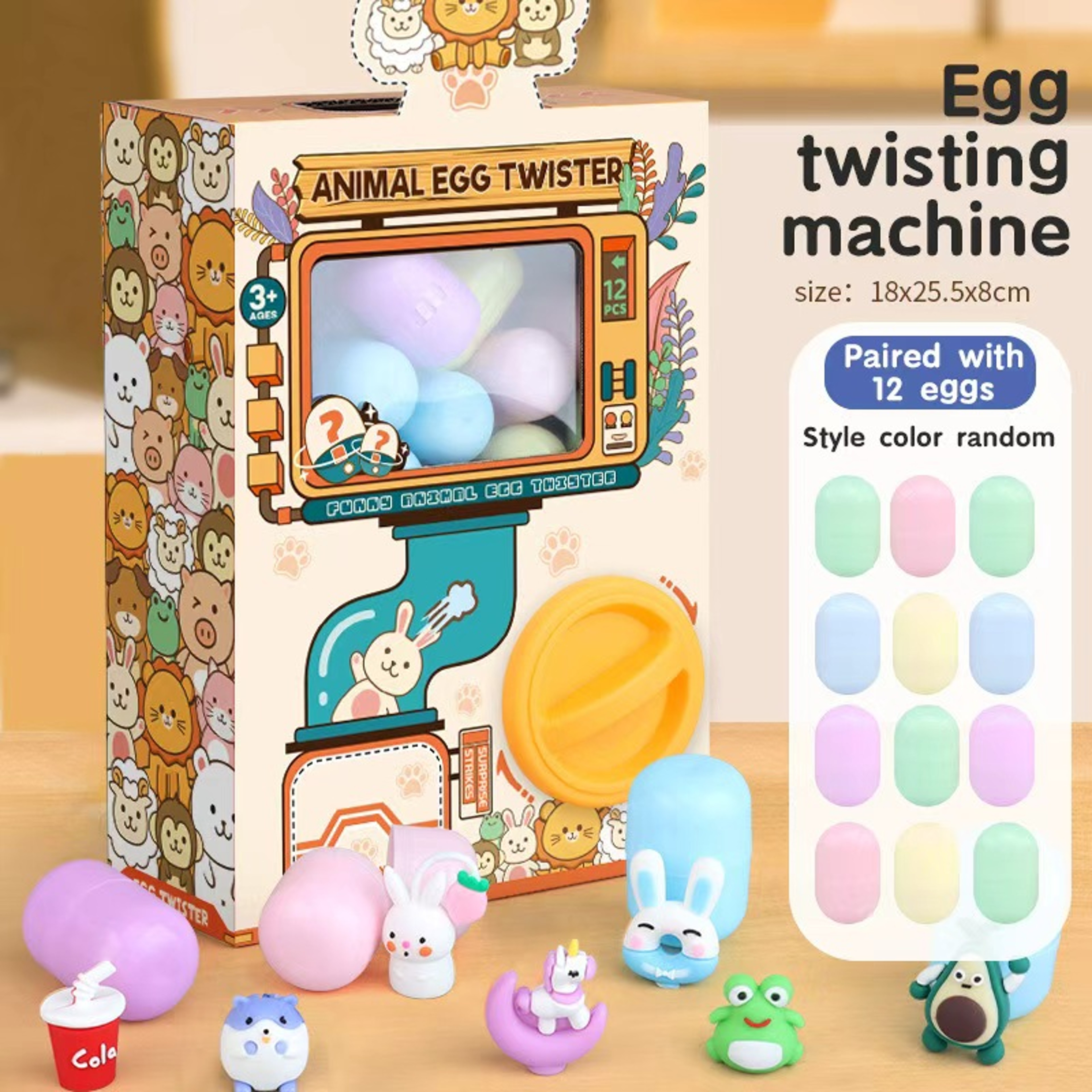 Mini Capsule Vending Machine Kids Blind Box Surprise Toy 11