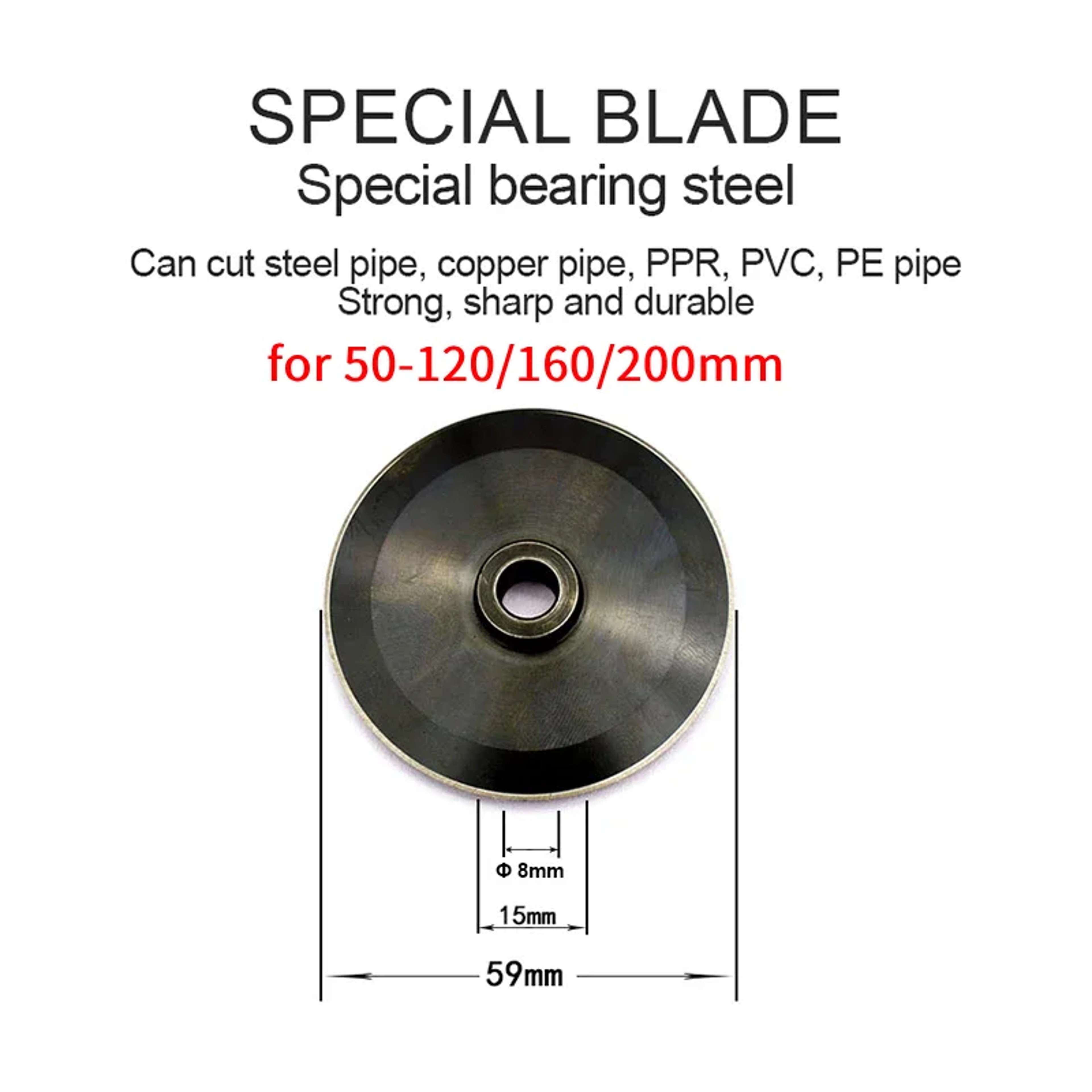 Heavy Duty PVC Pipe Cutter Alloy Steel PPR PE Plastic Tube Cutting Tool 3