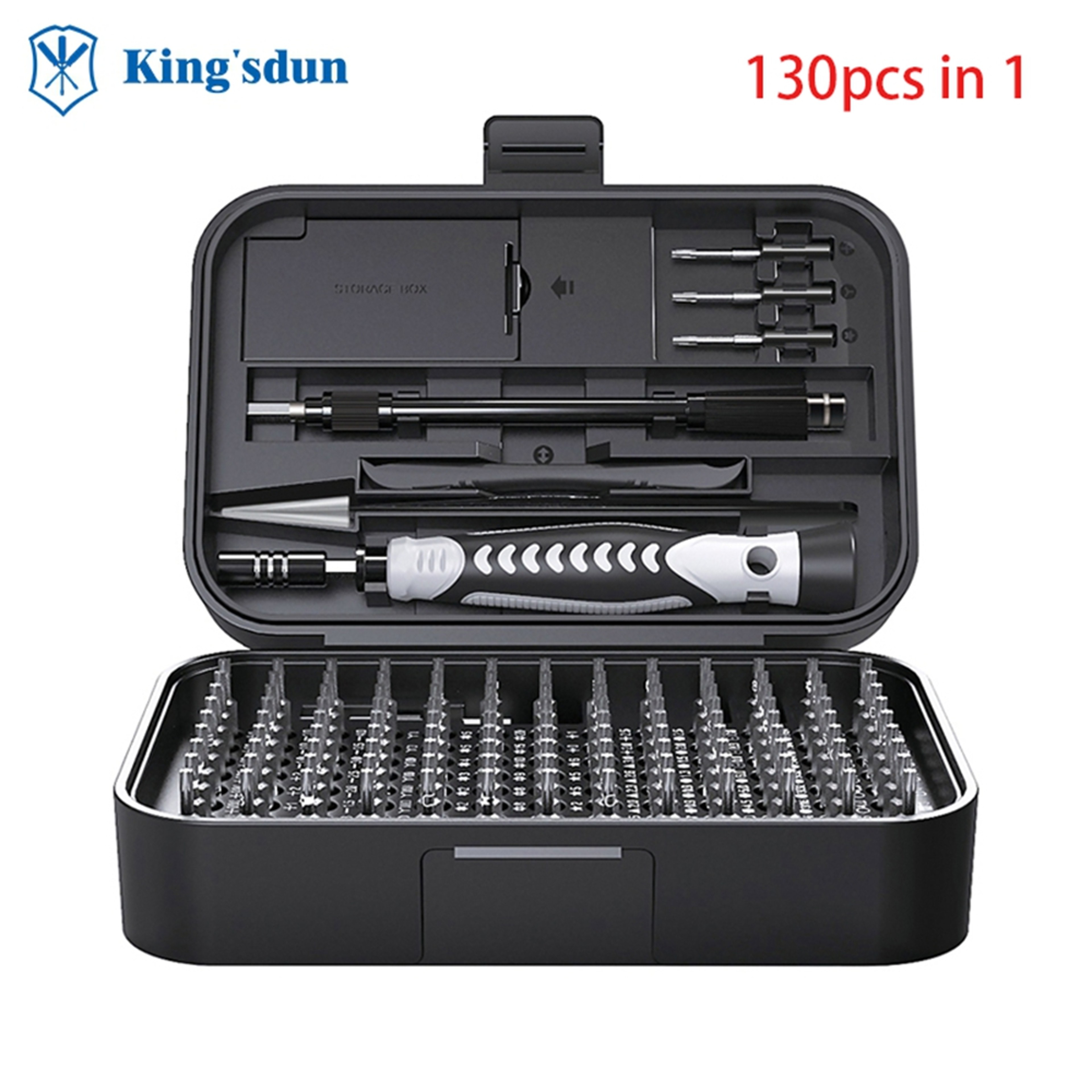 130 In 1 Precision Screwdriver Set Magnetic Electronics Repair Tool Kit 7