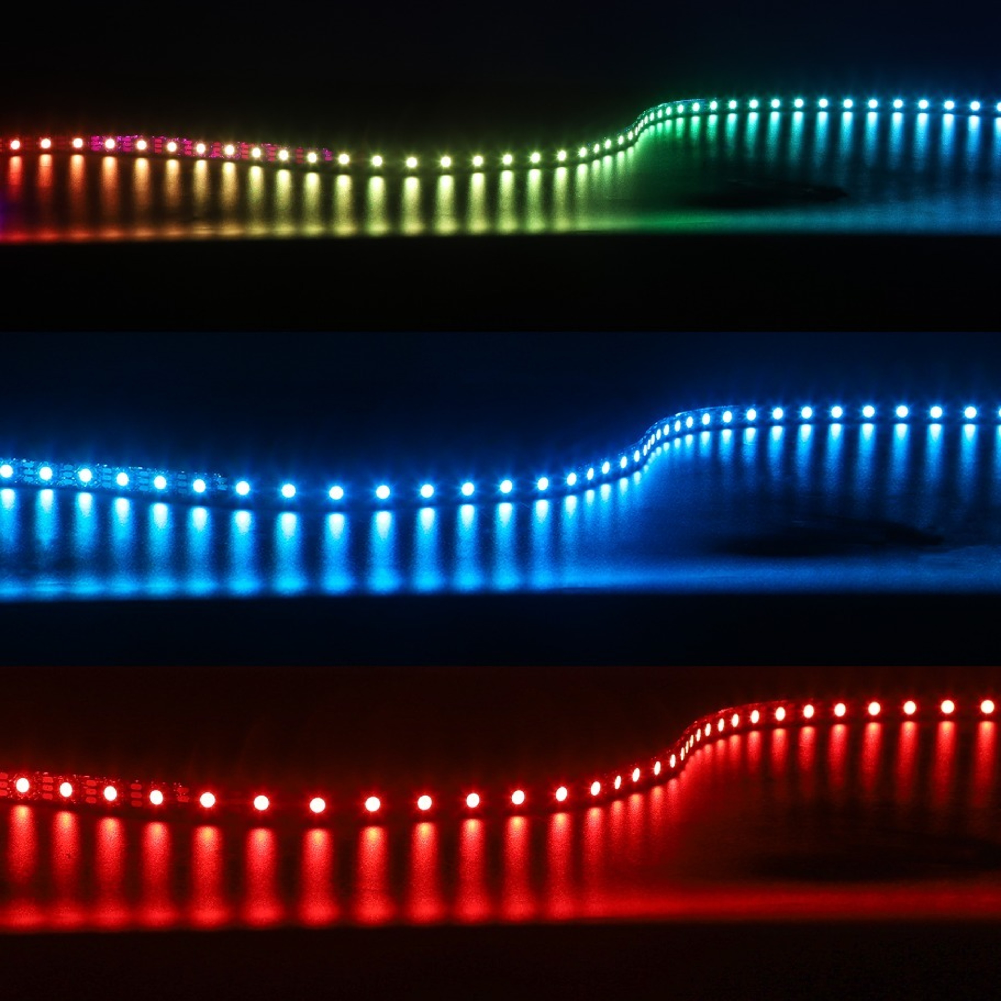 5V WS2812B RGBIC LED Strip With Individually Addressable 5050 LEDs 30 60 Or 144 LEDs Per Meter 4