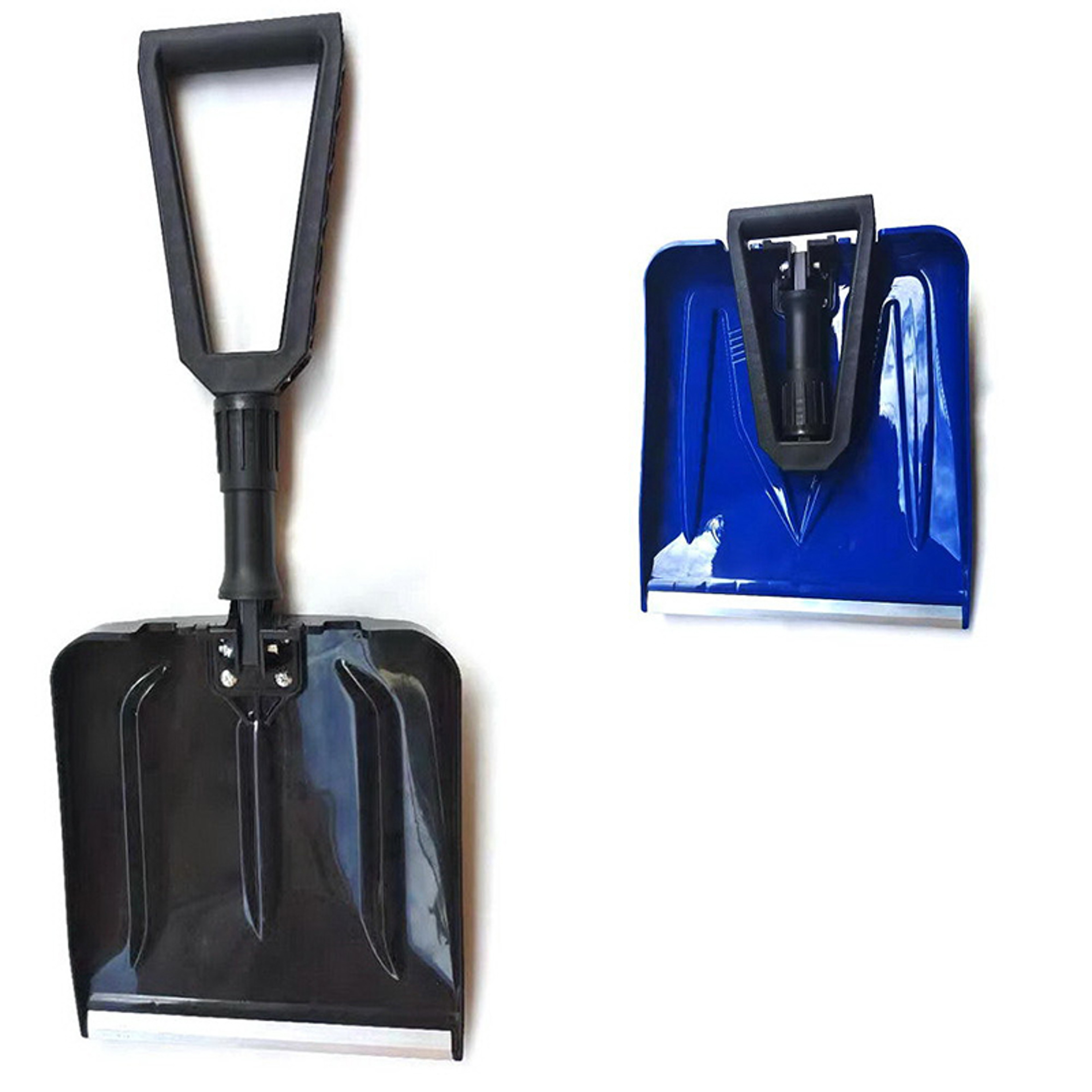 Folding Snow Shovel – Portable Thickened Plastic Shovel for Snow and Household Cleanup – view 6