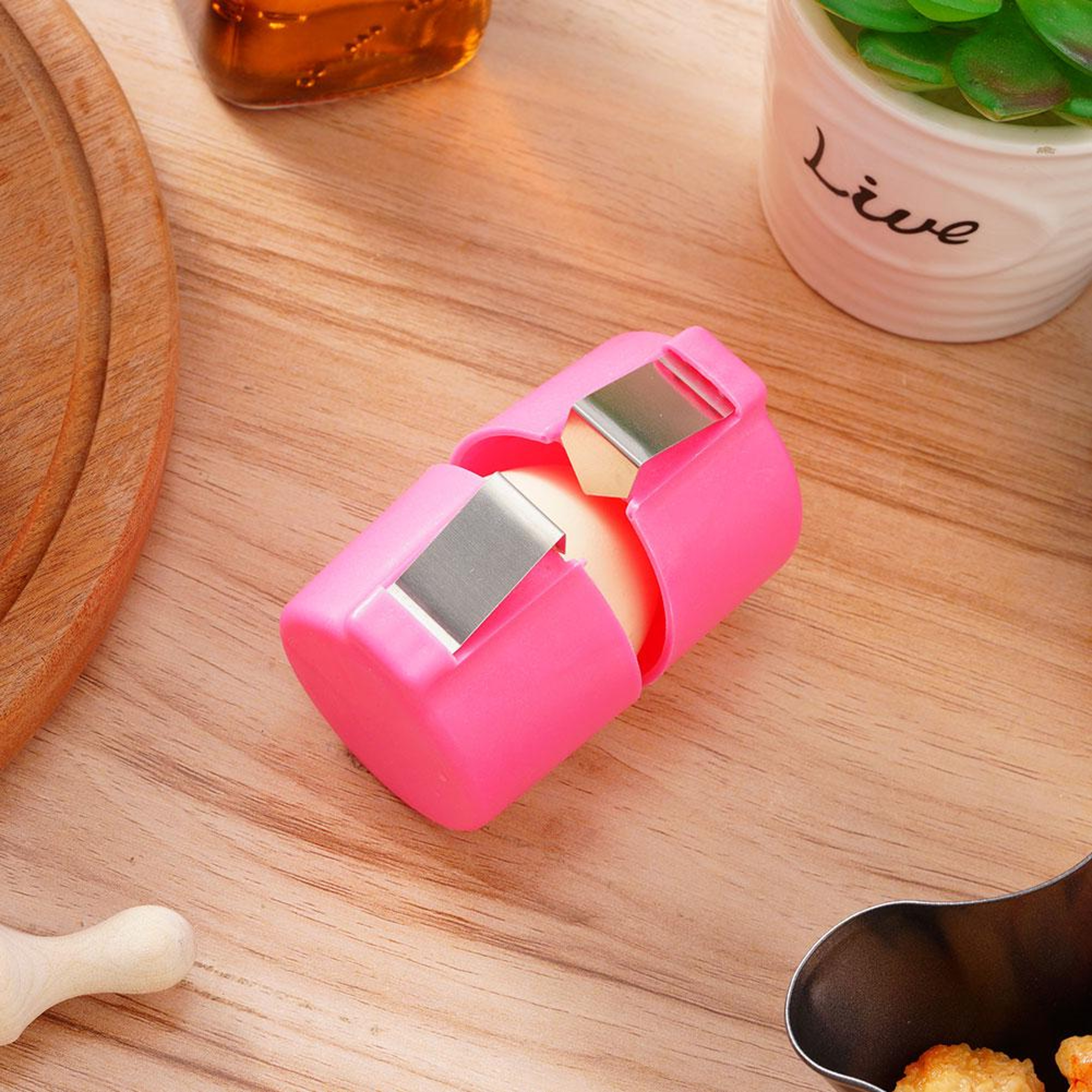 Handheld Egg Shell Opener  Plastic Raw Egg Cracker And Kitchen Baking Tool 5