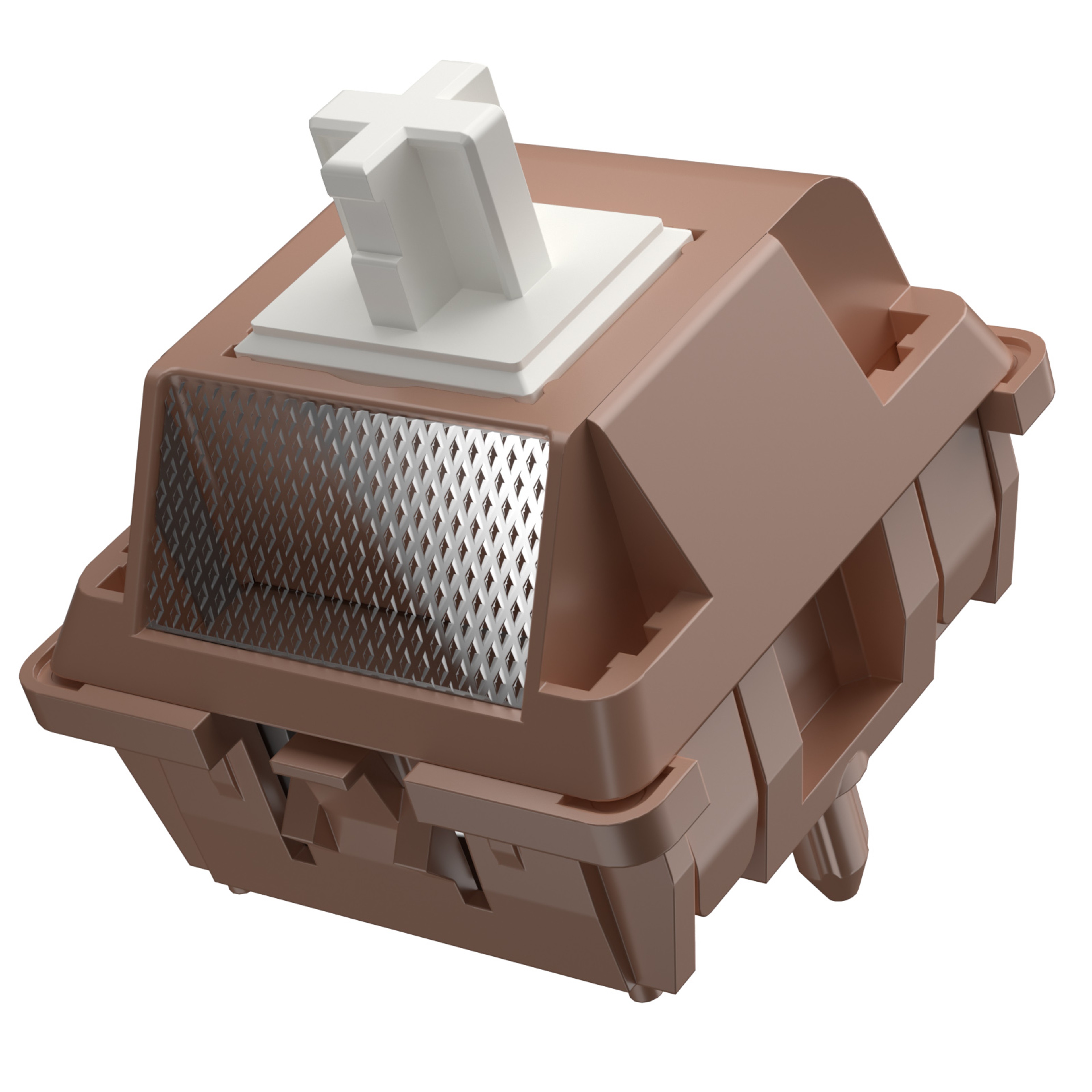 DUROCK Mocha Silk Linear Keyboard Switches – 56g Pre-Lubed 5-Pin Mechanical Switches – view 3