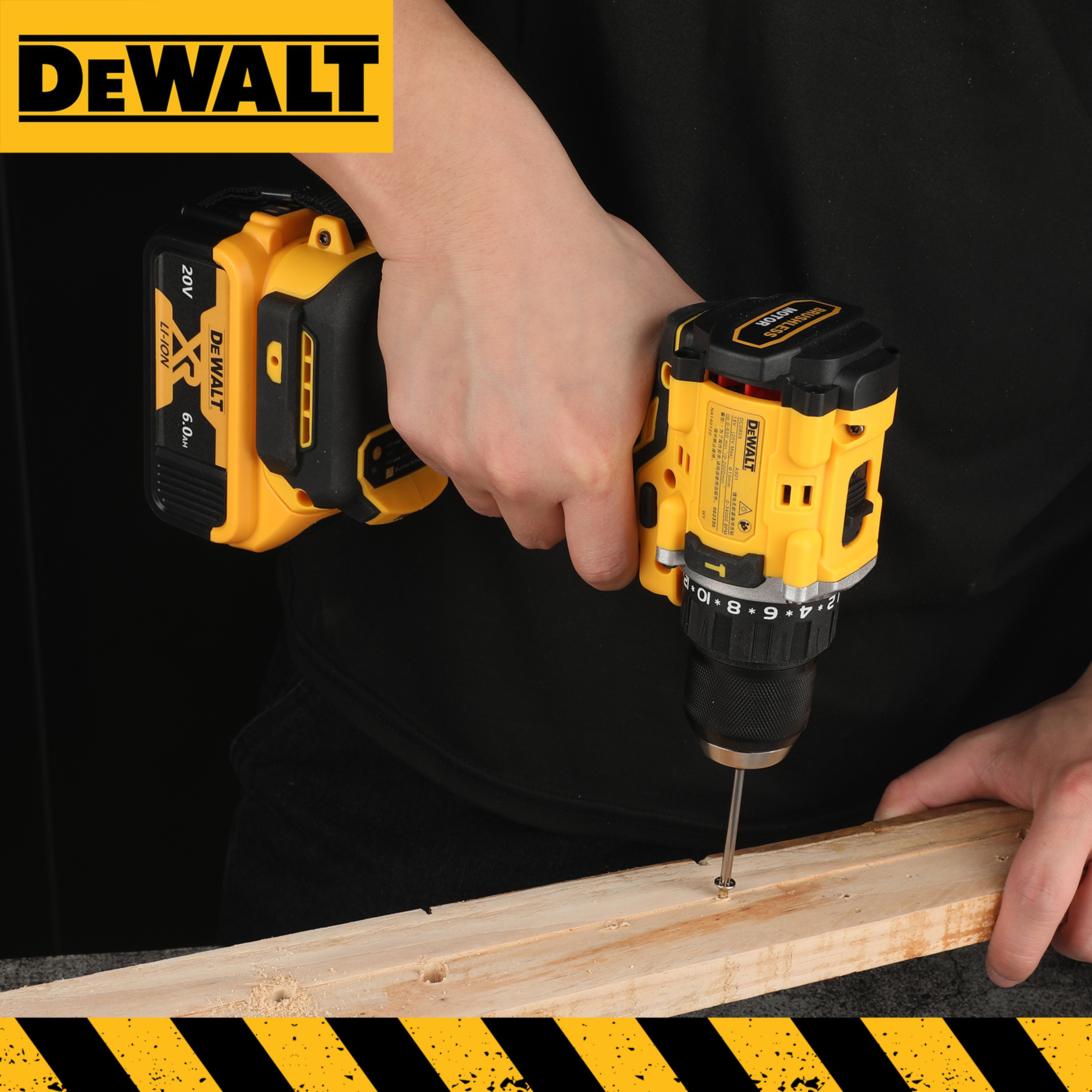 20V Cordless Brushless Drill  Handheld Electric Drill With Dual Working Modes For Home DIY 5