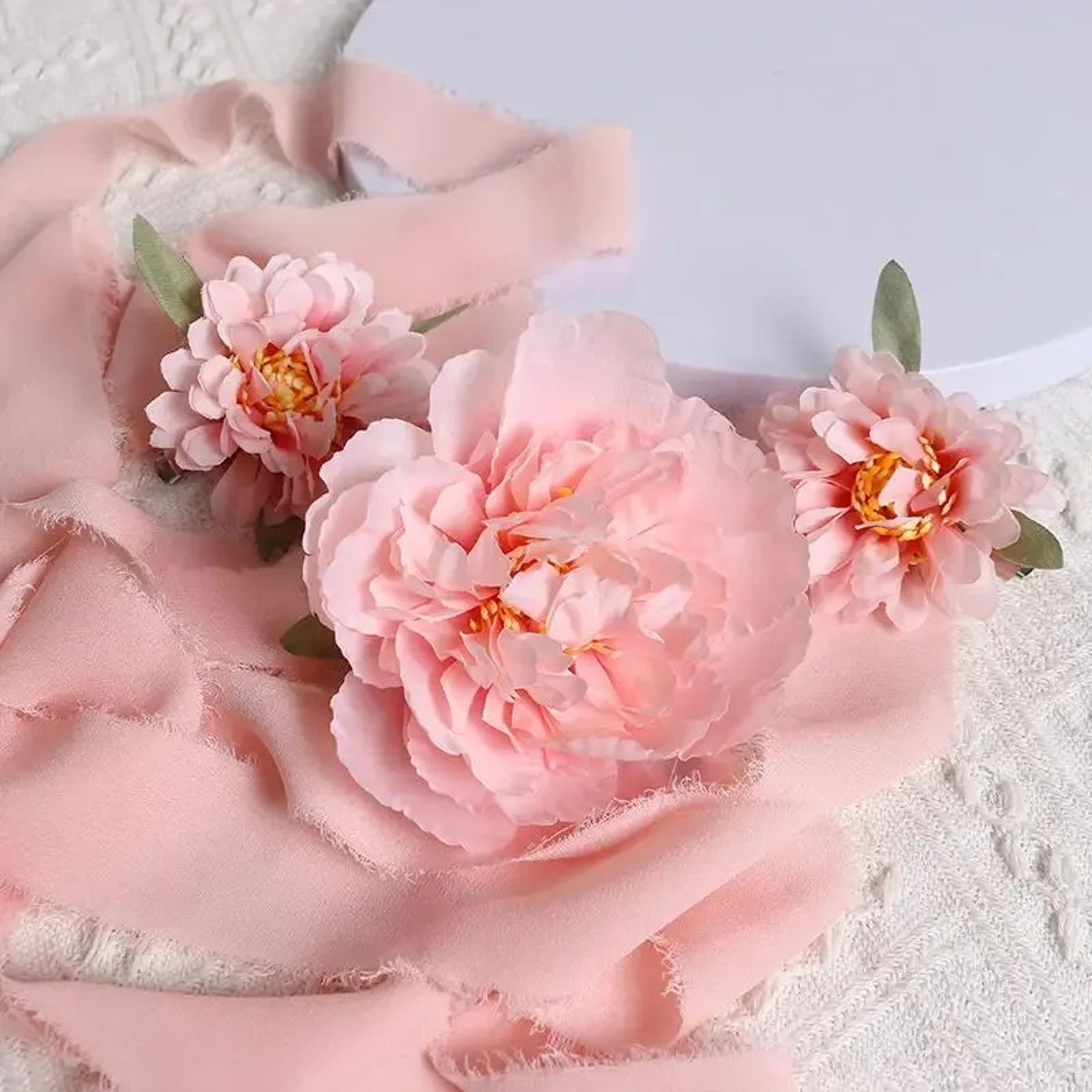 Artificial Silk Rose Flower Heads For Wedding Decor And DIY Crafts 0