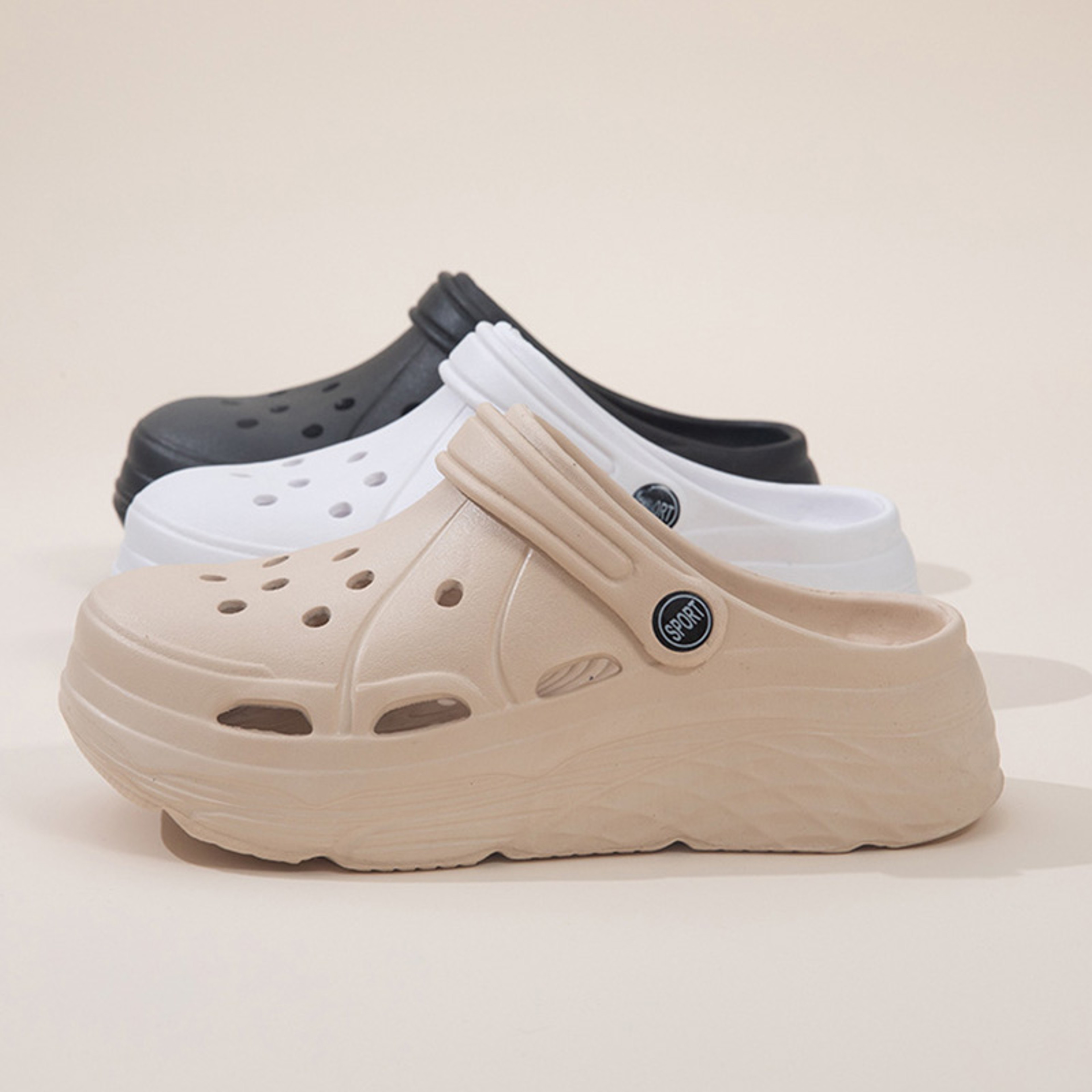 Womens Platform EVA Sandals With NonSlip Sole And Back Strap 5
