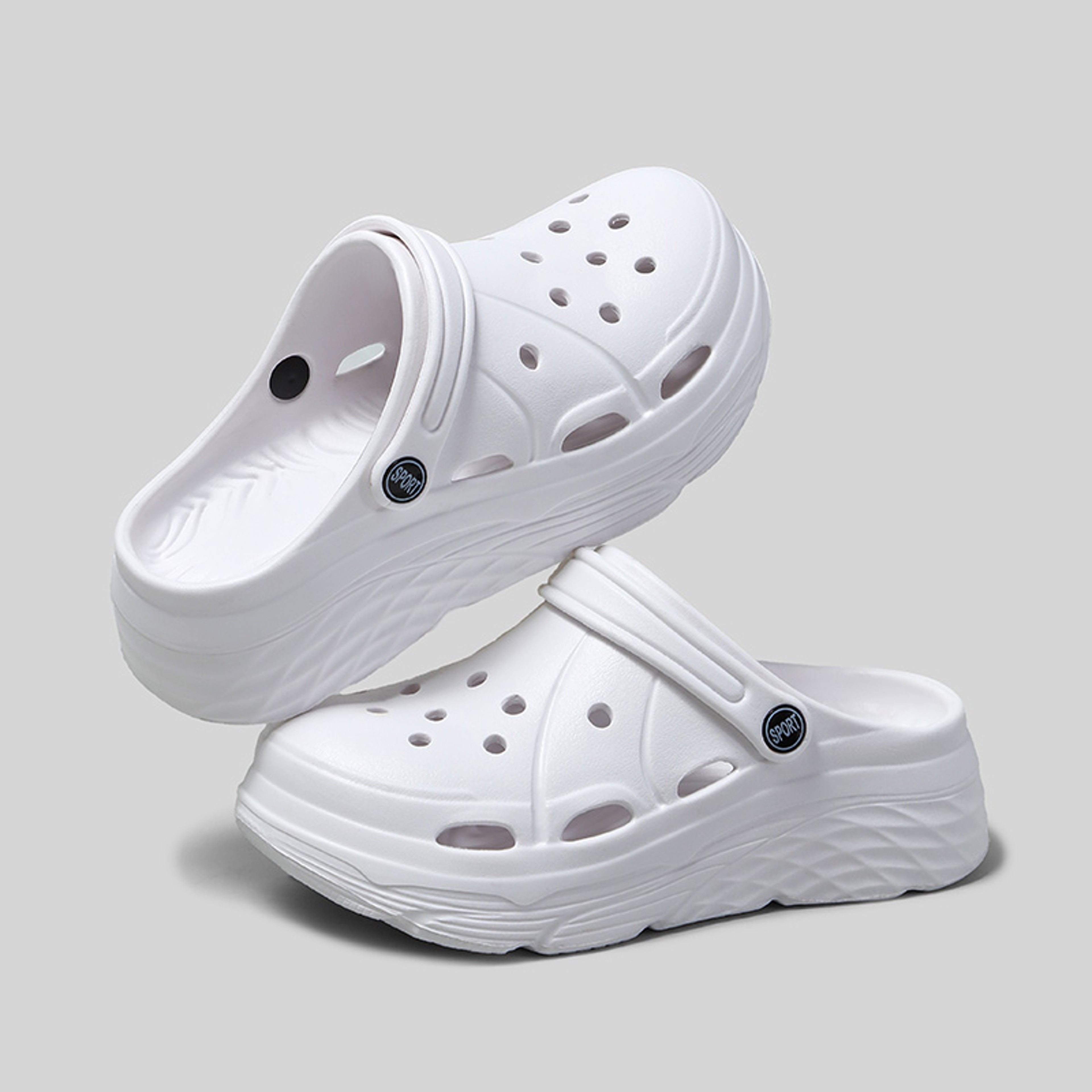 Womens Platform EVA Sandals With NonSlip Sole And Back Strap 0