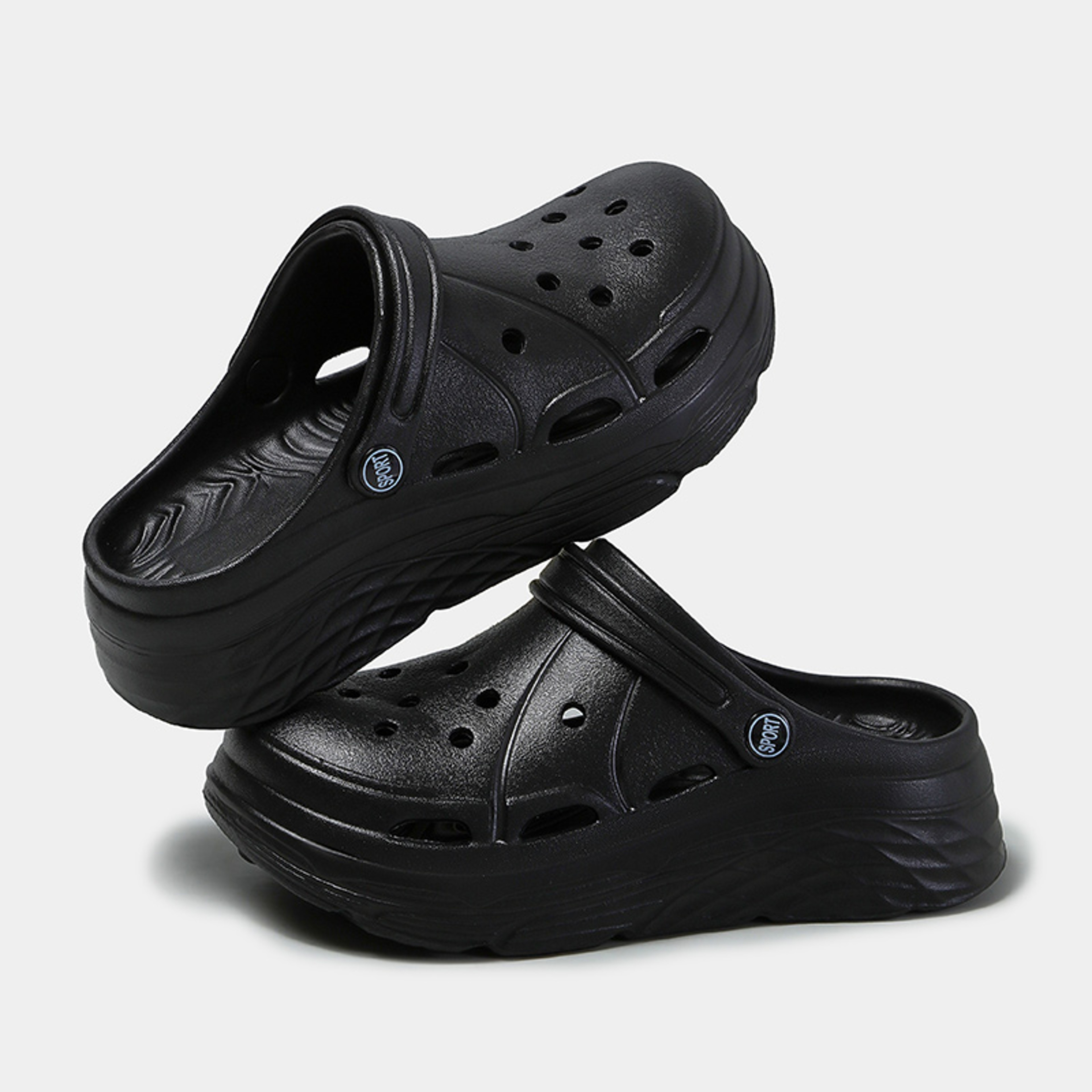 Womens Platform EVA Sandals With NonSlip Sole And Back Strap 8