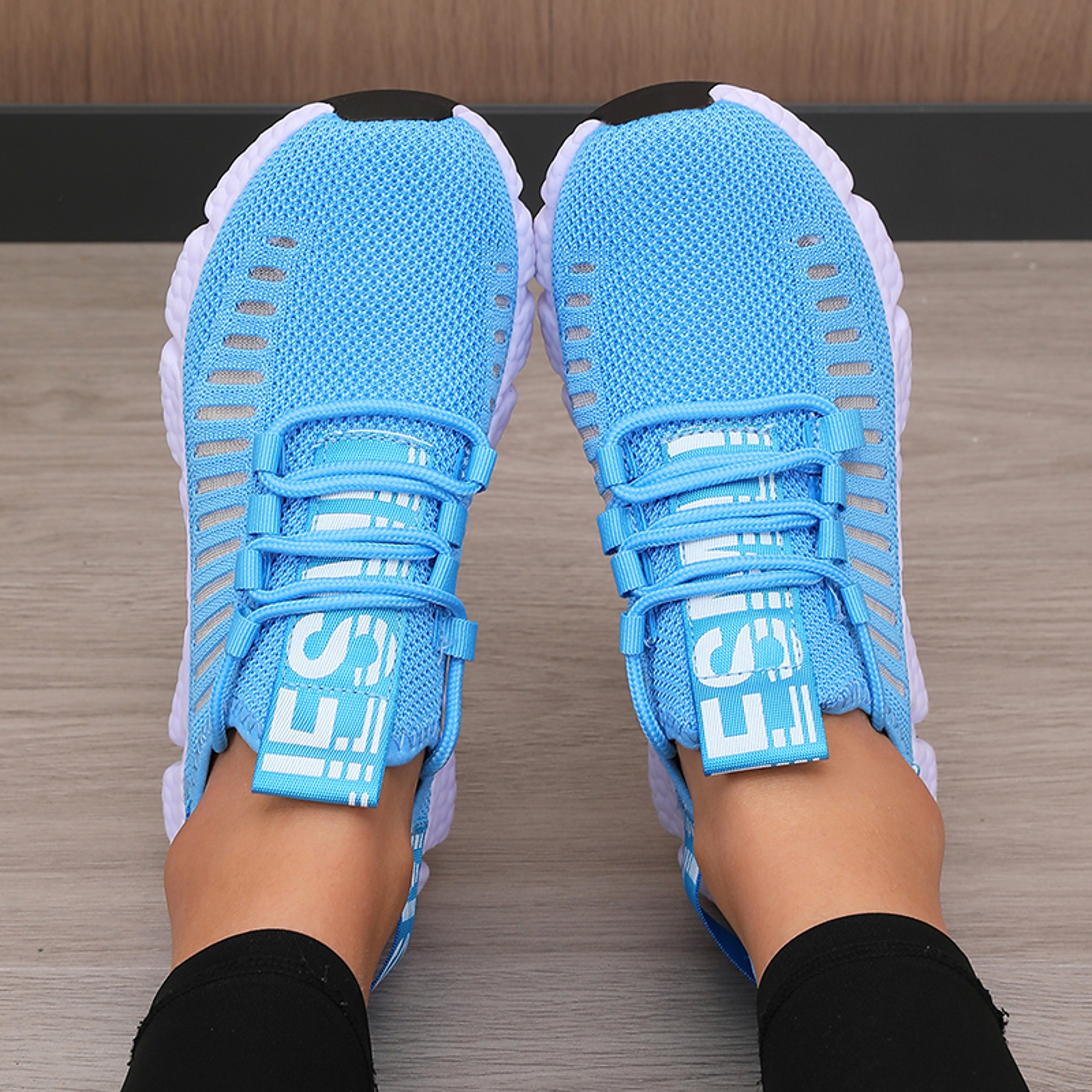 Women's Platform Walking Shoes with Breathable Air Mesh and Cushioned EVA Insoles – view 4