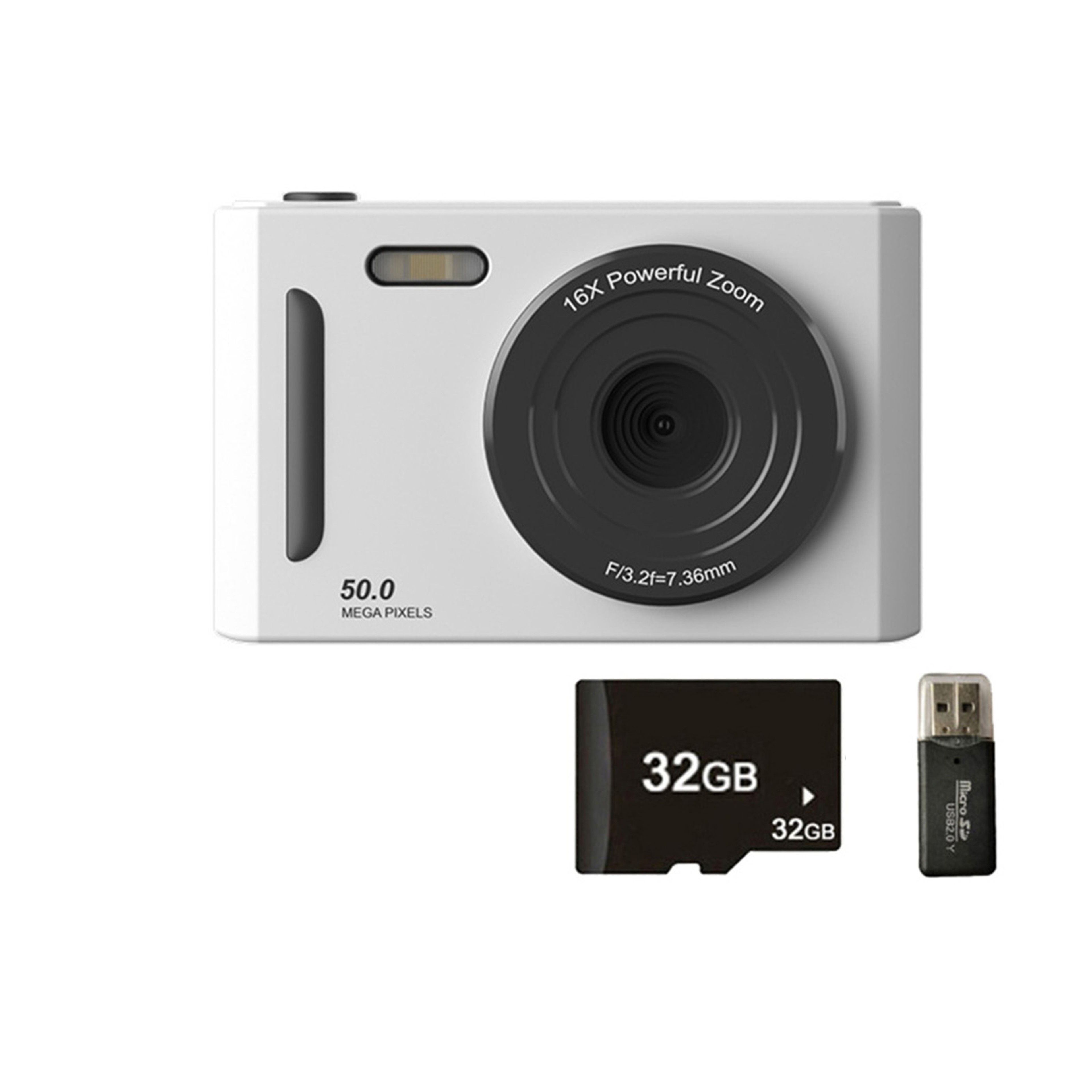 4K Digital Camera With 50MP Photos Dual Cameras And LED Fill Light 7