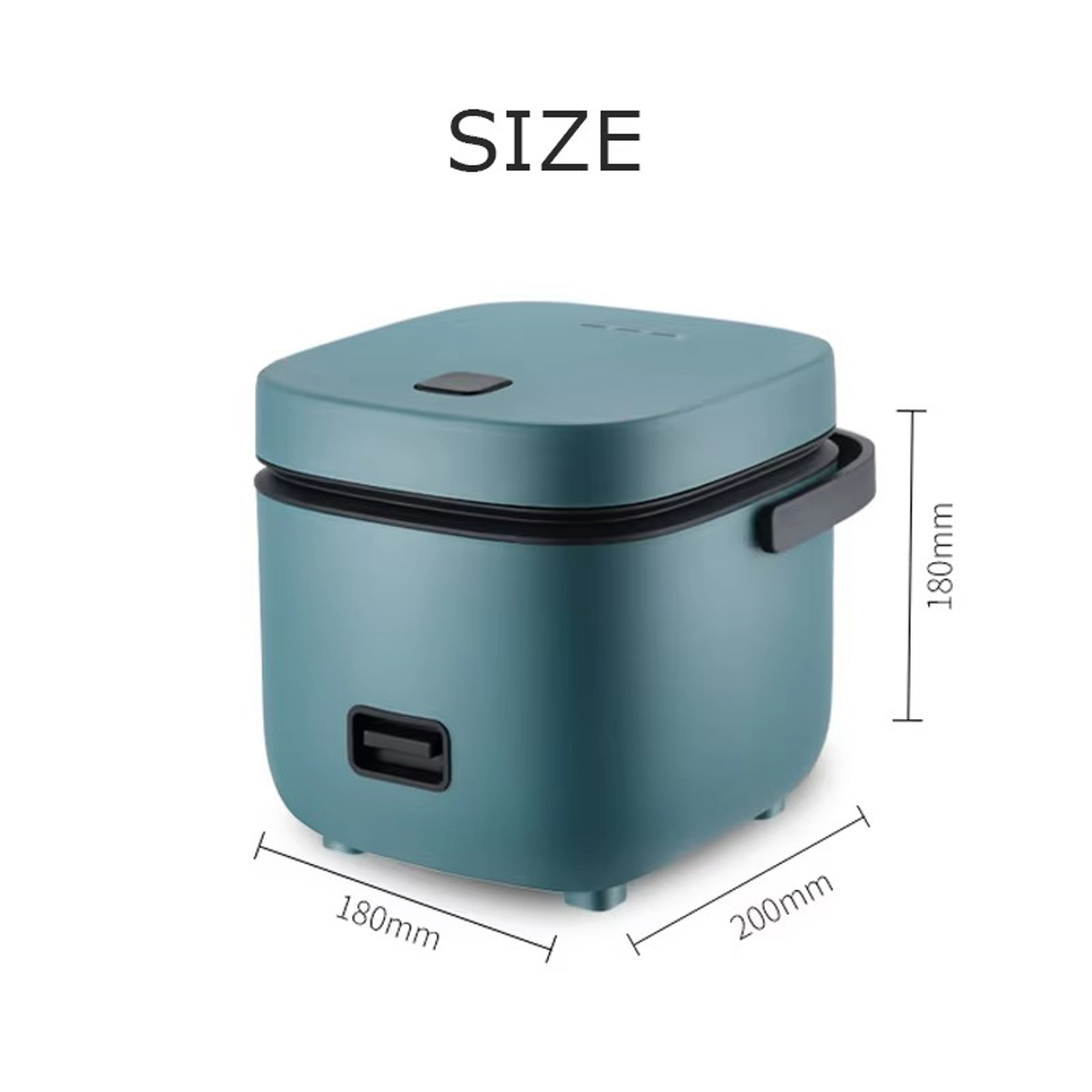 Mini Rice Cooker 12L Electric Nonstick Rice Cooker For 12 People 5