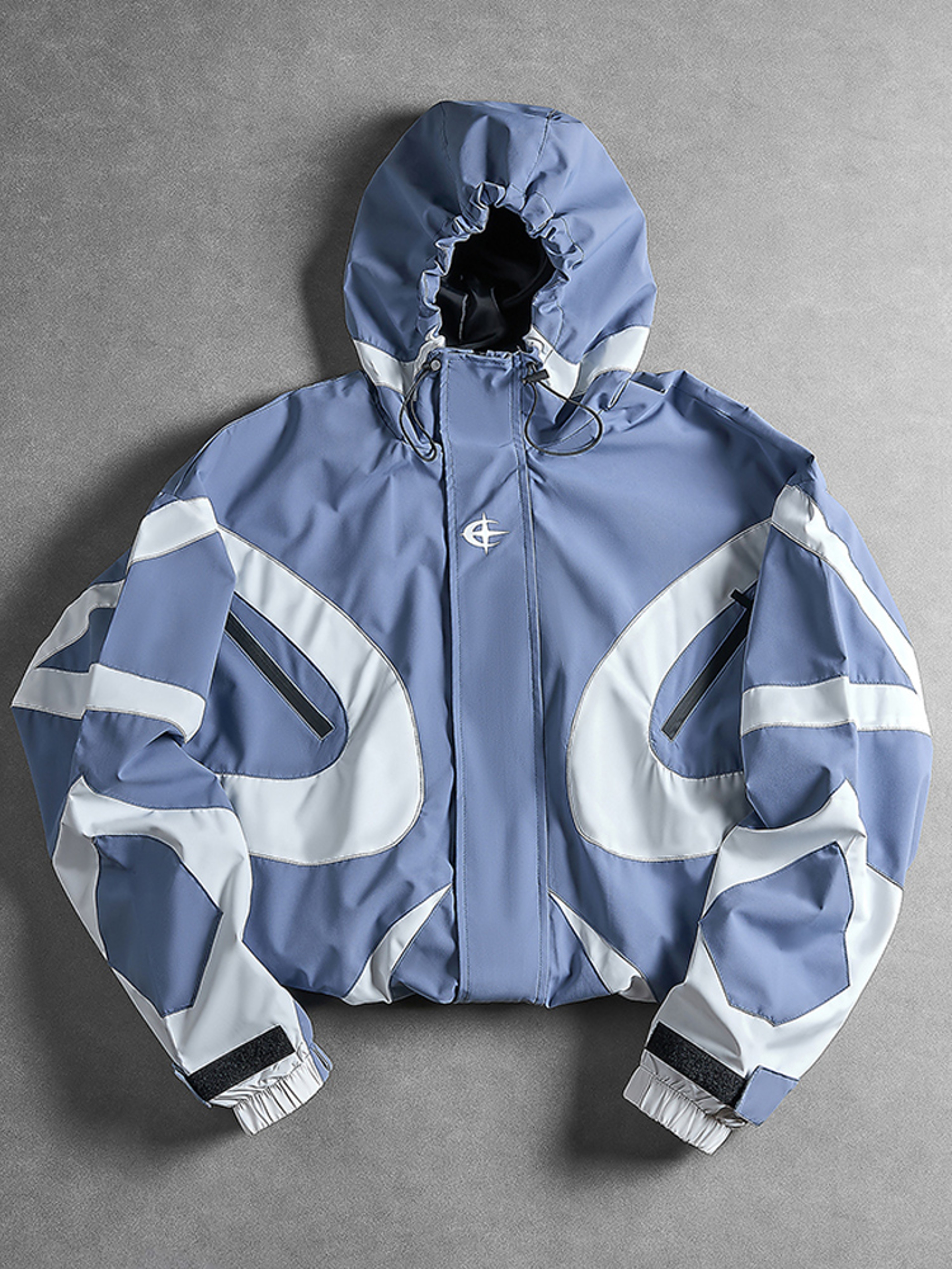 Mens Y2K Streetwear ZipUp Hoodie With Retro Letter And Devil Graphic 0