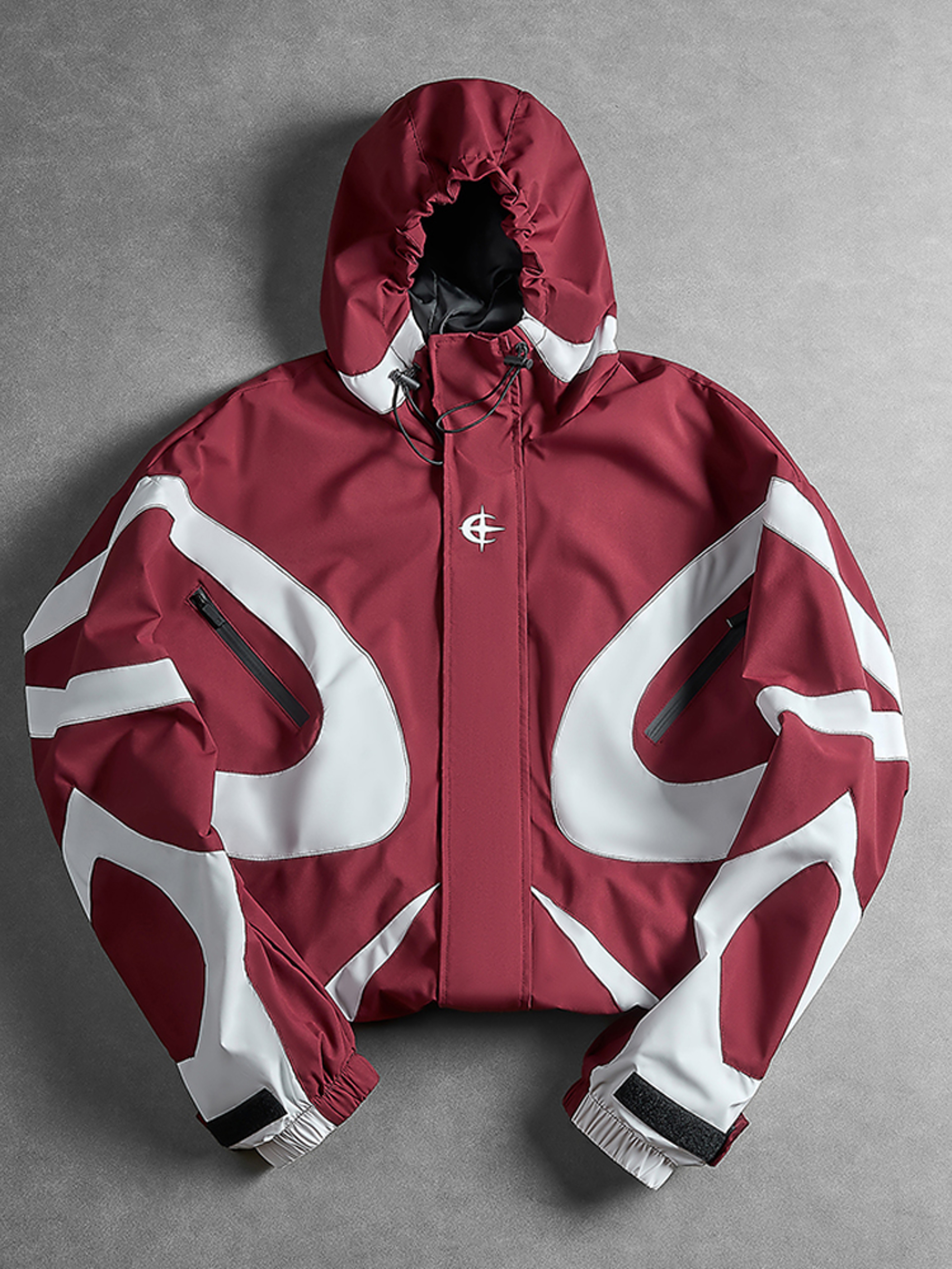 Mens Y2K Streetwear ZipUp Hoodie With Retro Letter And Devil Graphic 7