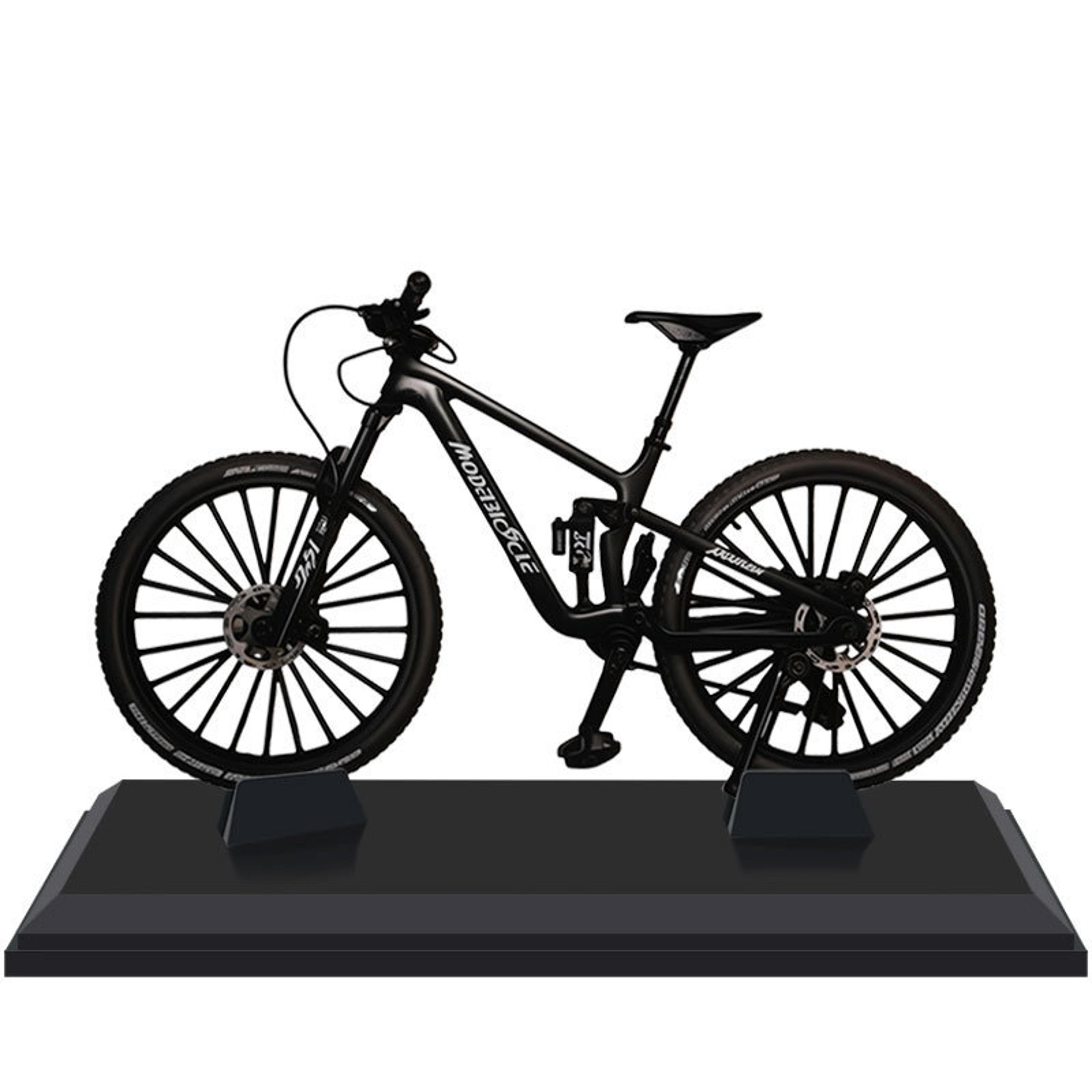 Alloy Mountain Bike Model With Working Gears And Dual Suspension 14