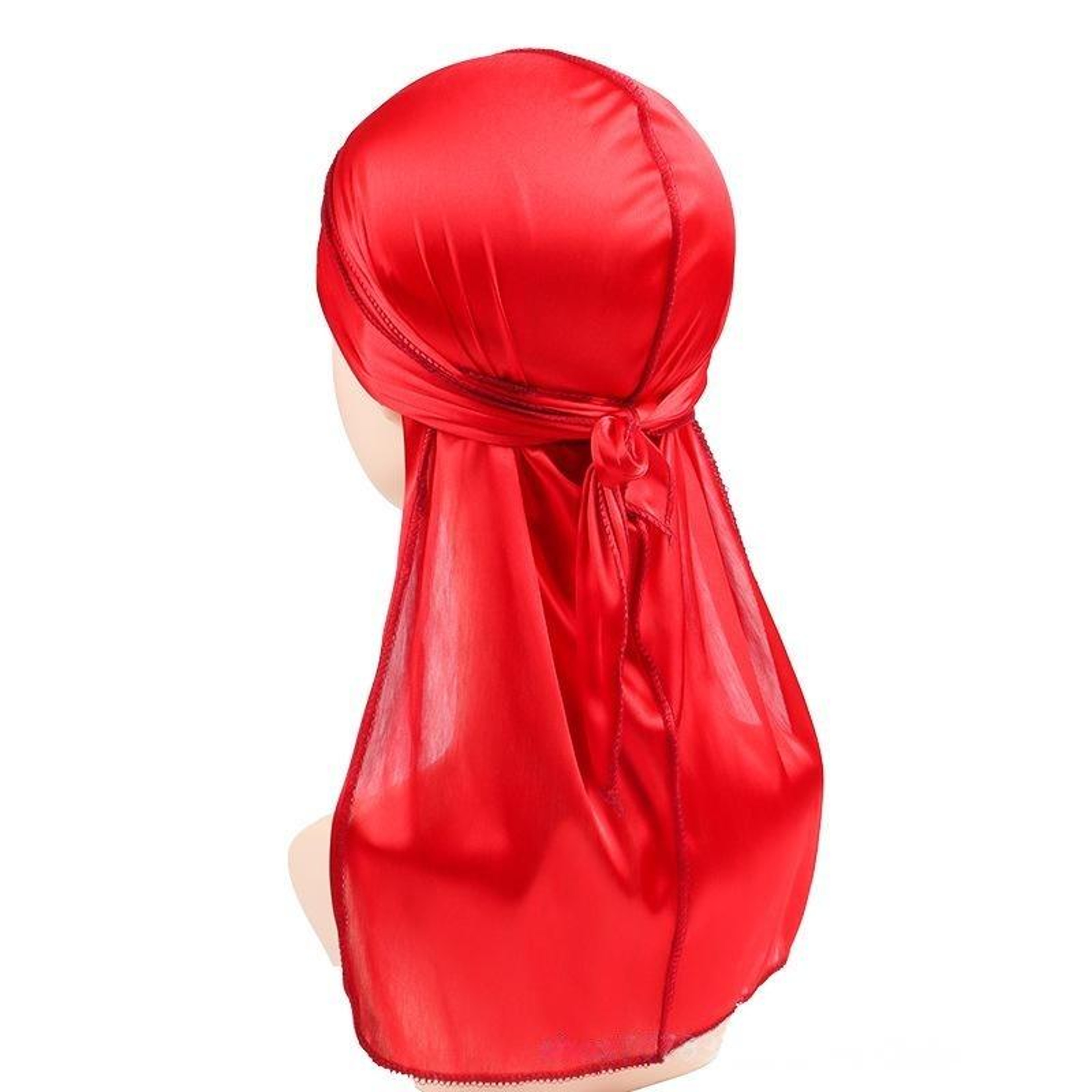 Silky Satin Durag With Extra Long Ties For 360 Waves Braids And Hair Protection 7