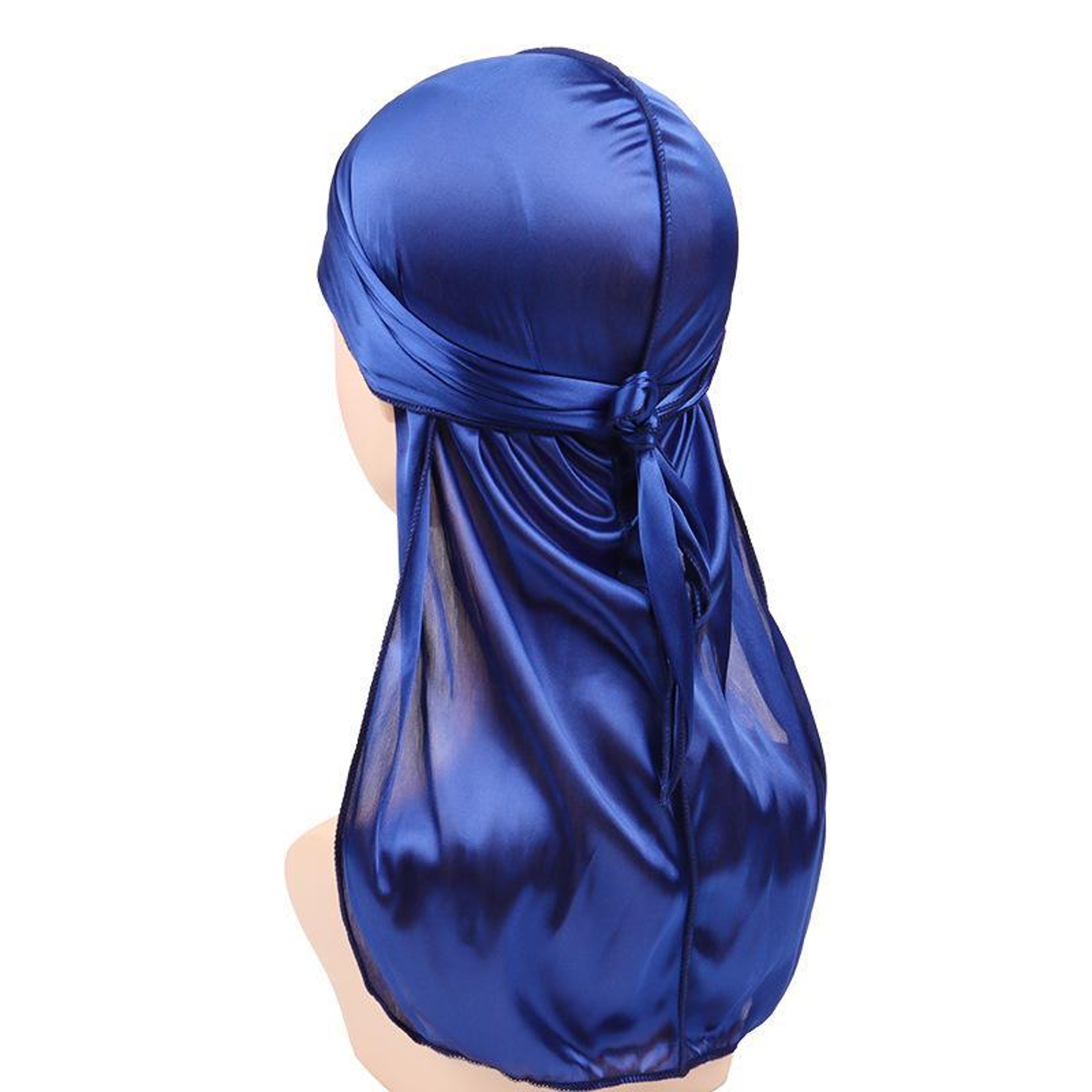 Silky Satin Durag With Extra Long Ties For 360 Waves Braids And Hair Protection 12