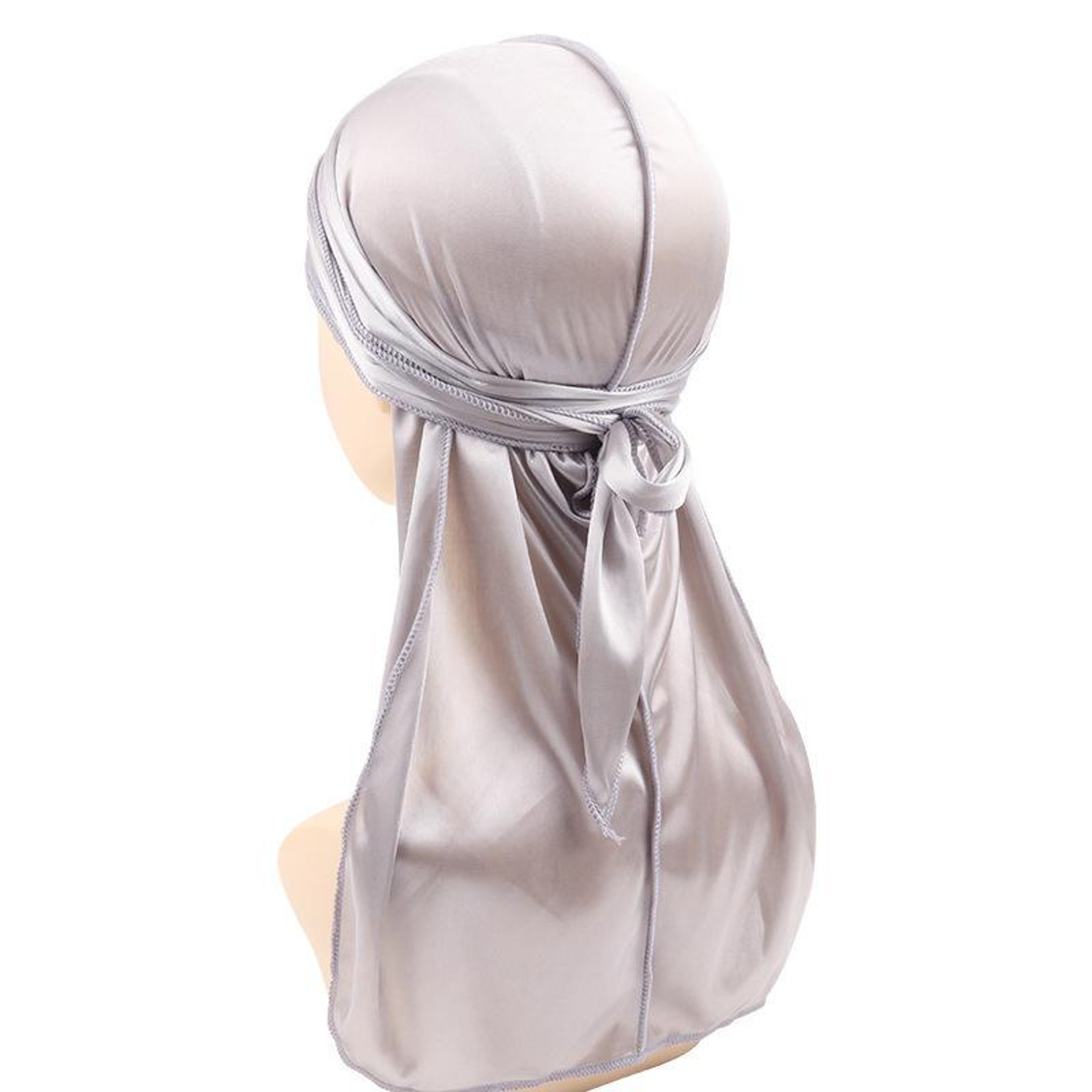 Silky Satin Durag With Extra Long Ties For 360 Waves Braids And Hair Protection 15