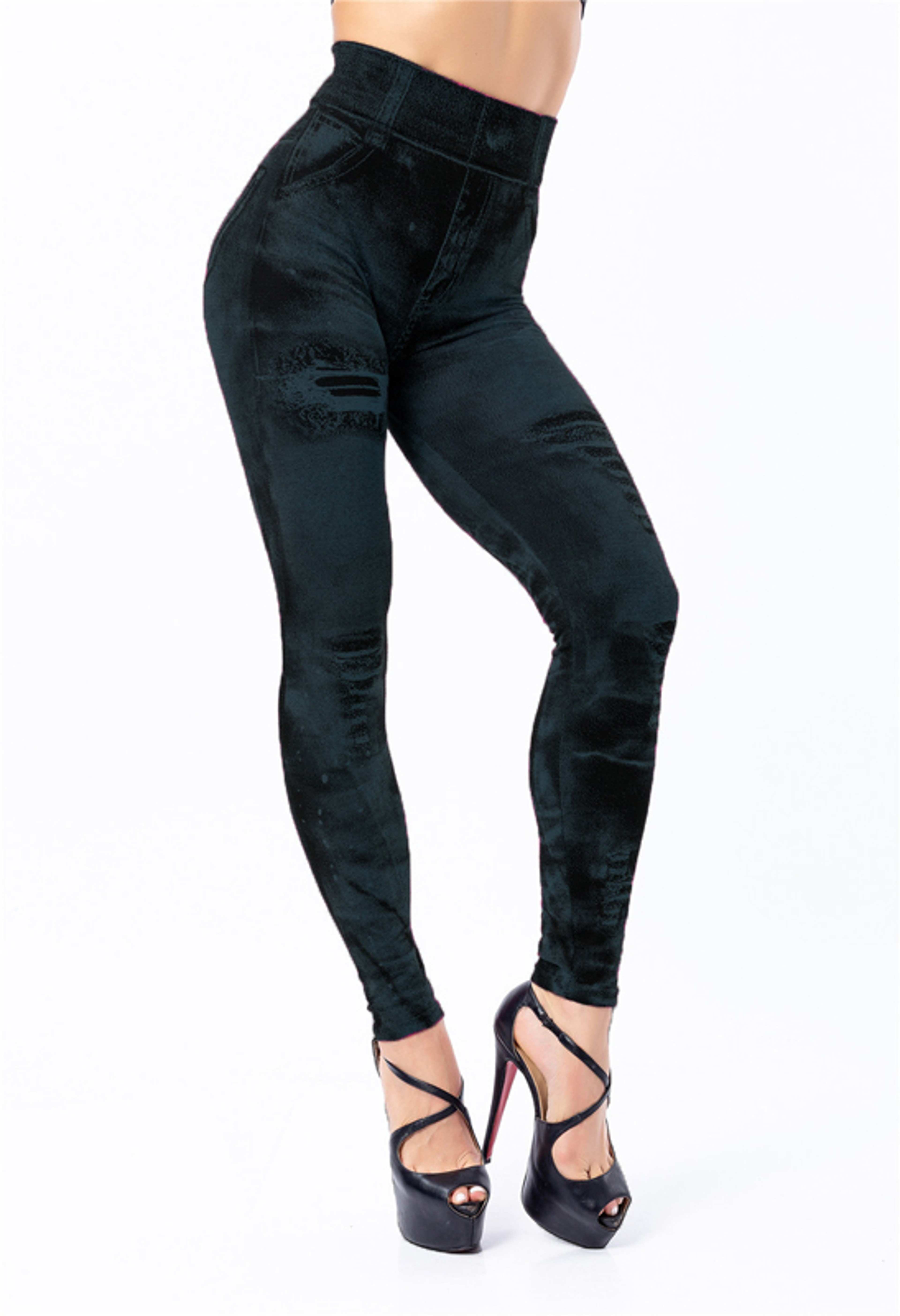 Womens High Waist Seamless Stretch Leggings For Fitness And Casual Wear 9