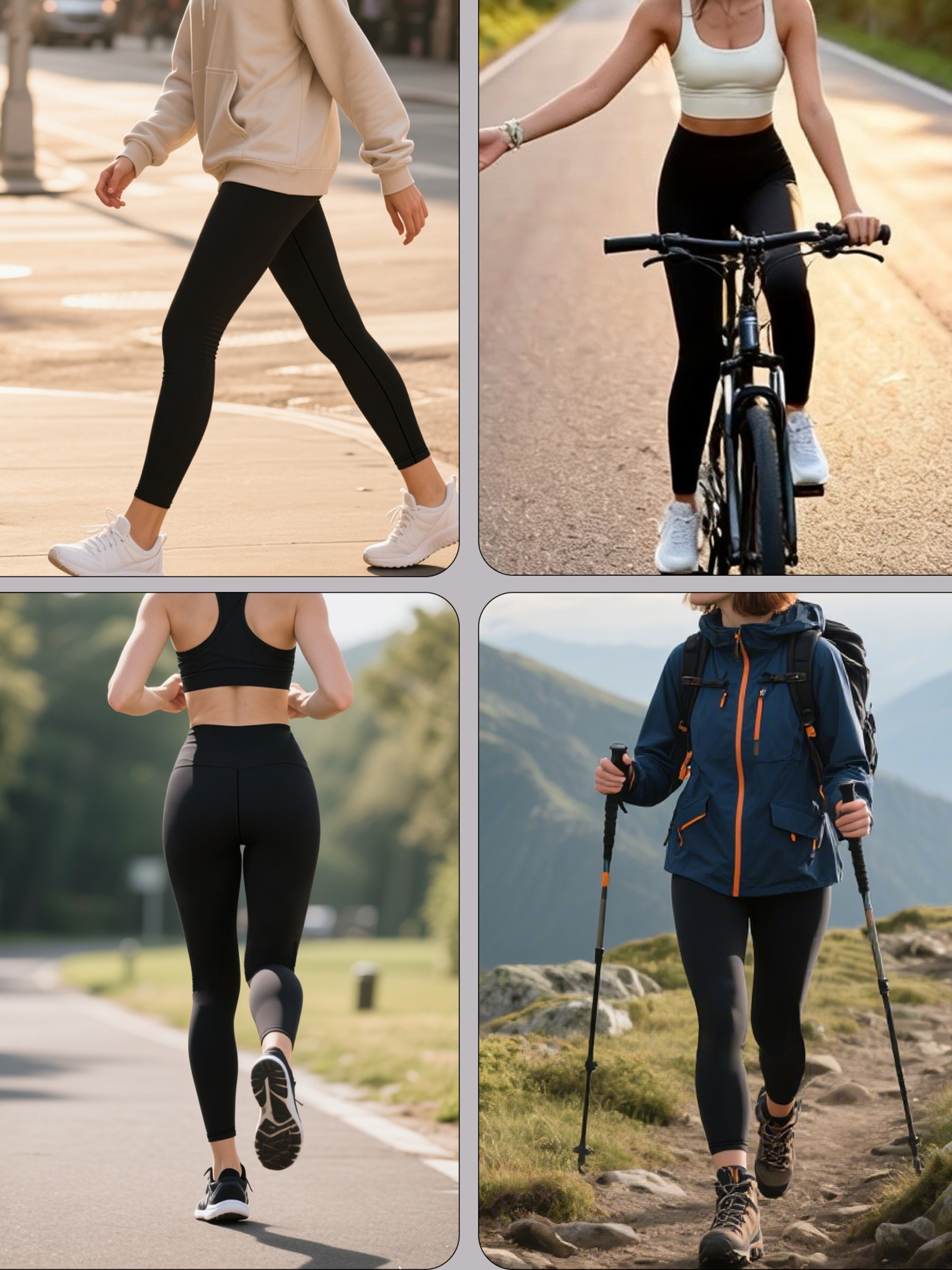 Womens High Waisted Yoga Leggings With Pockets And Tummy Control 3