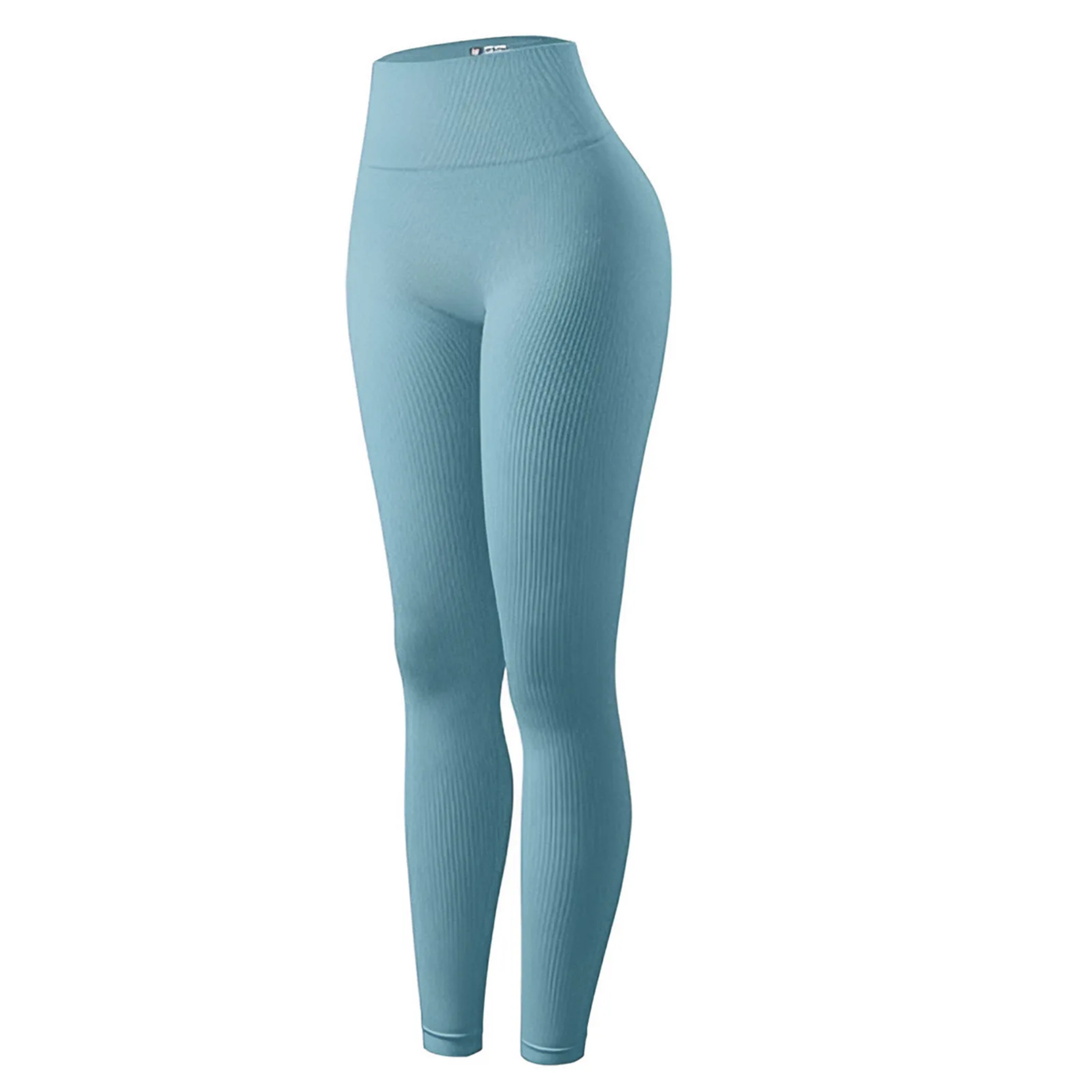 Womens High Waist Seamless Booty Lifting Workout Leggings 5