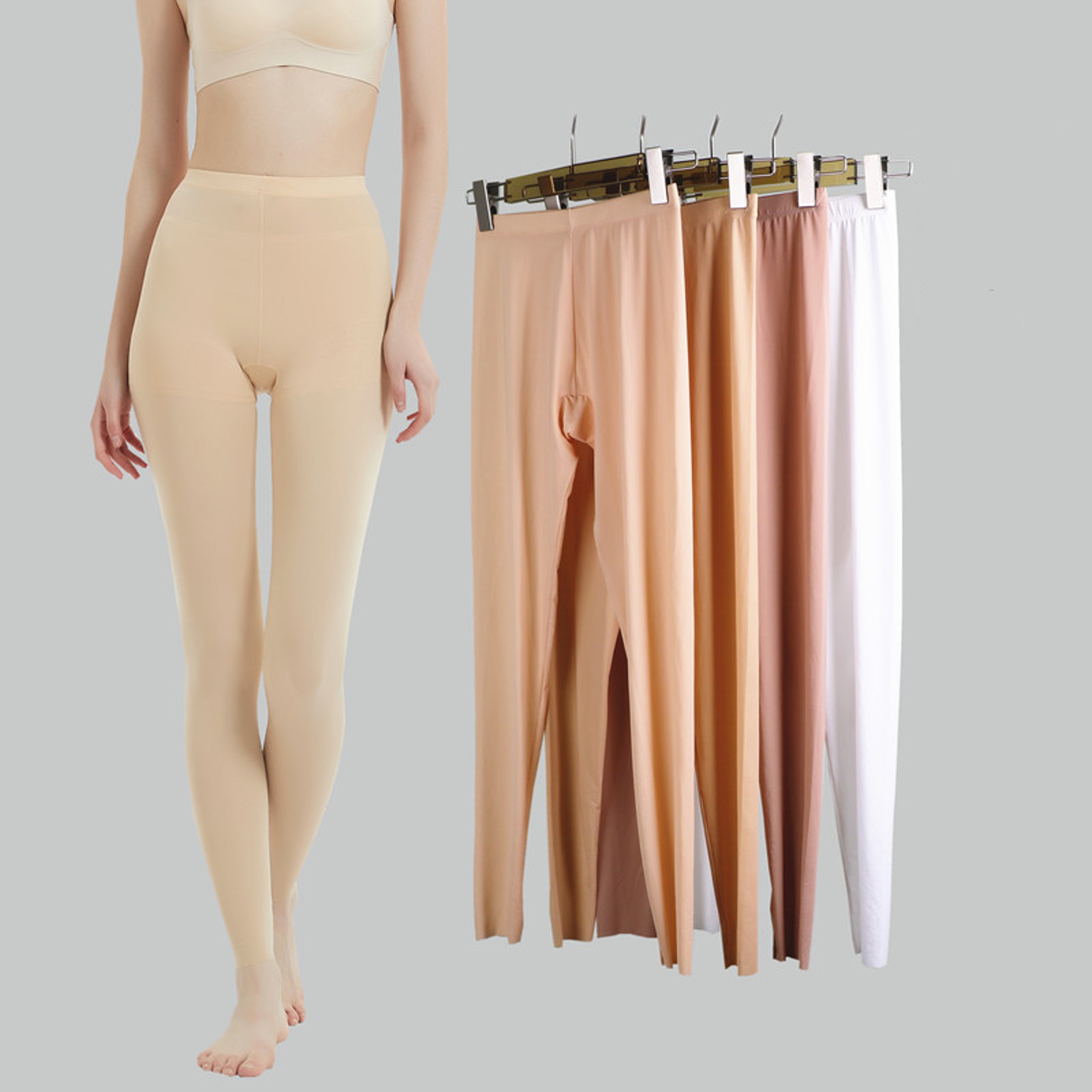 Womens Seamless Yoga Leggings With Tummy Control And Stretch Fit 1
