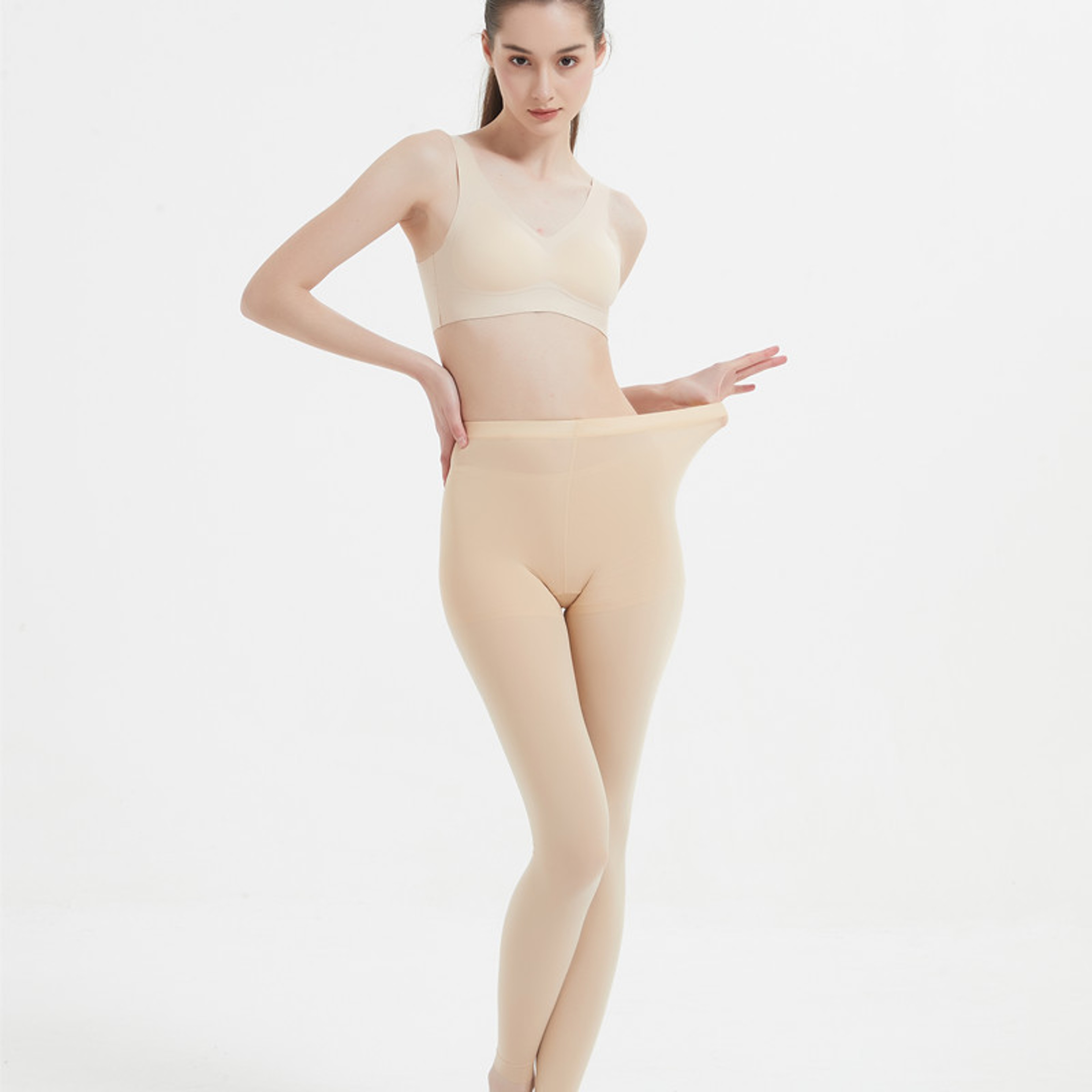 Womens Seamless Yoga Leggings With Tummy Control And Stretch Fit 2