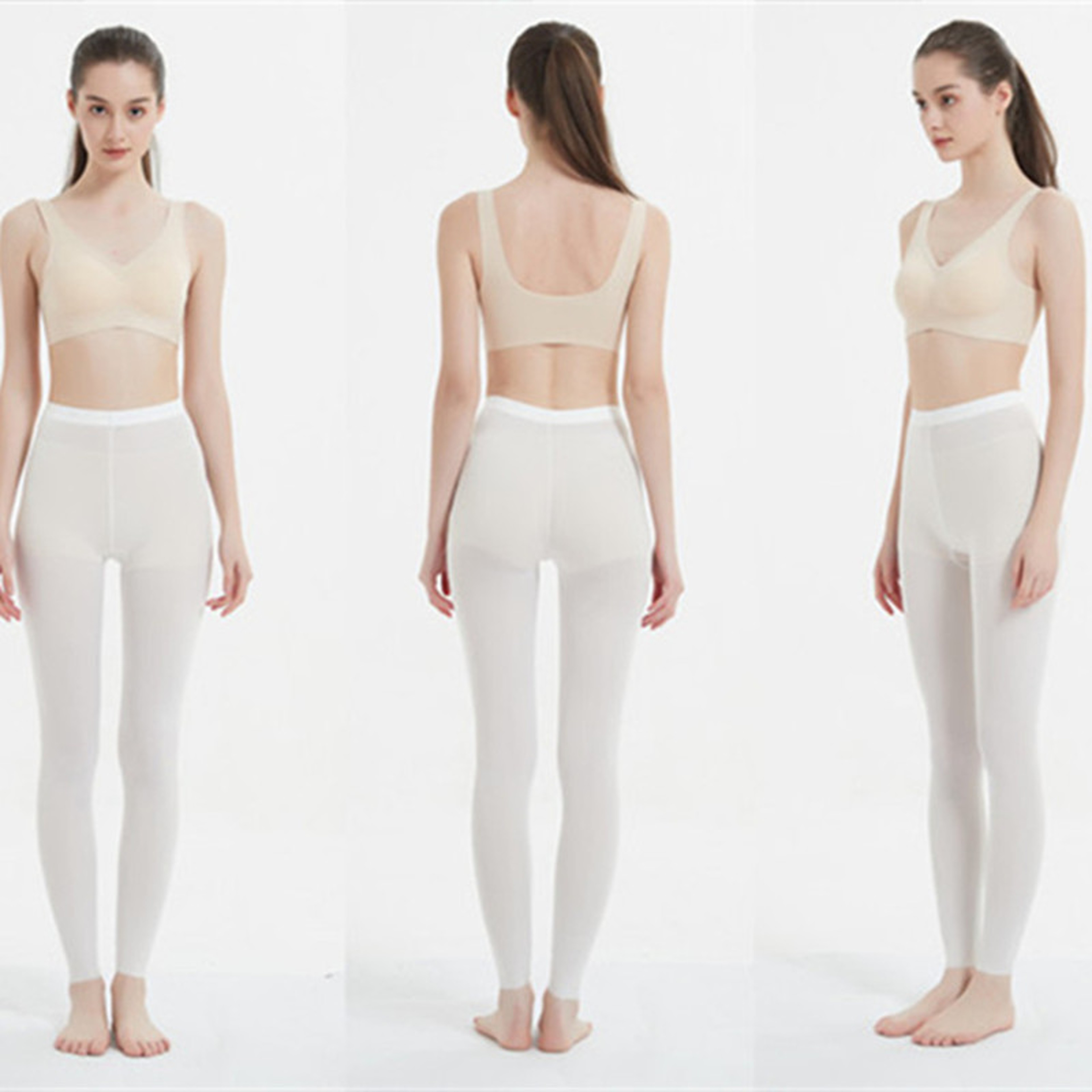 Womens Seamless Yoga Leggings With Tummy Control And Stretch Fit 9