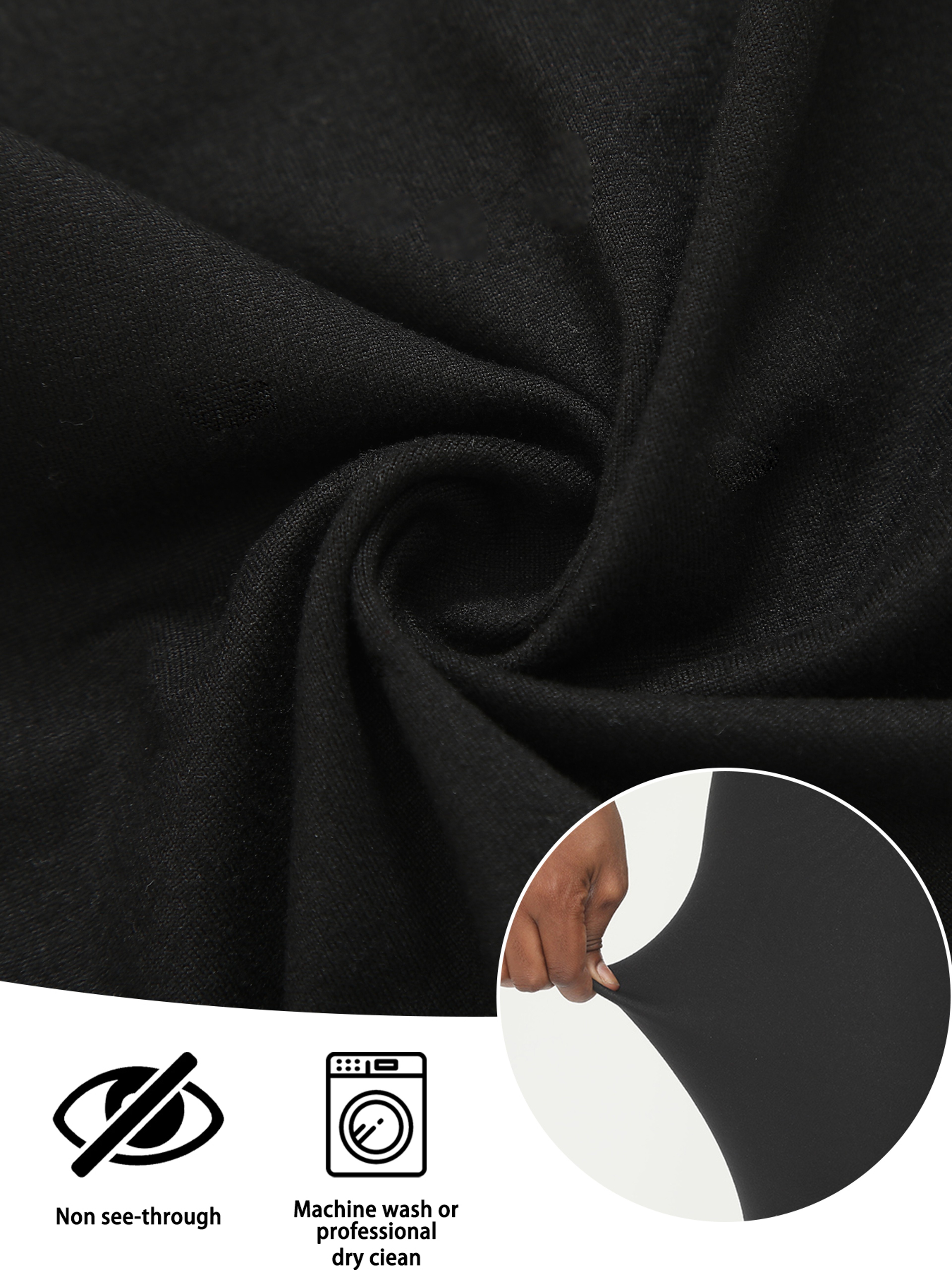 Women's High Waisted Flare Leggings with Crossover Waist and Side Pockets – view 5