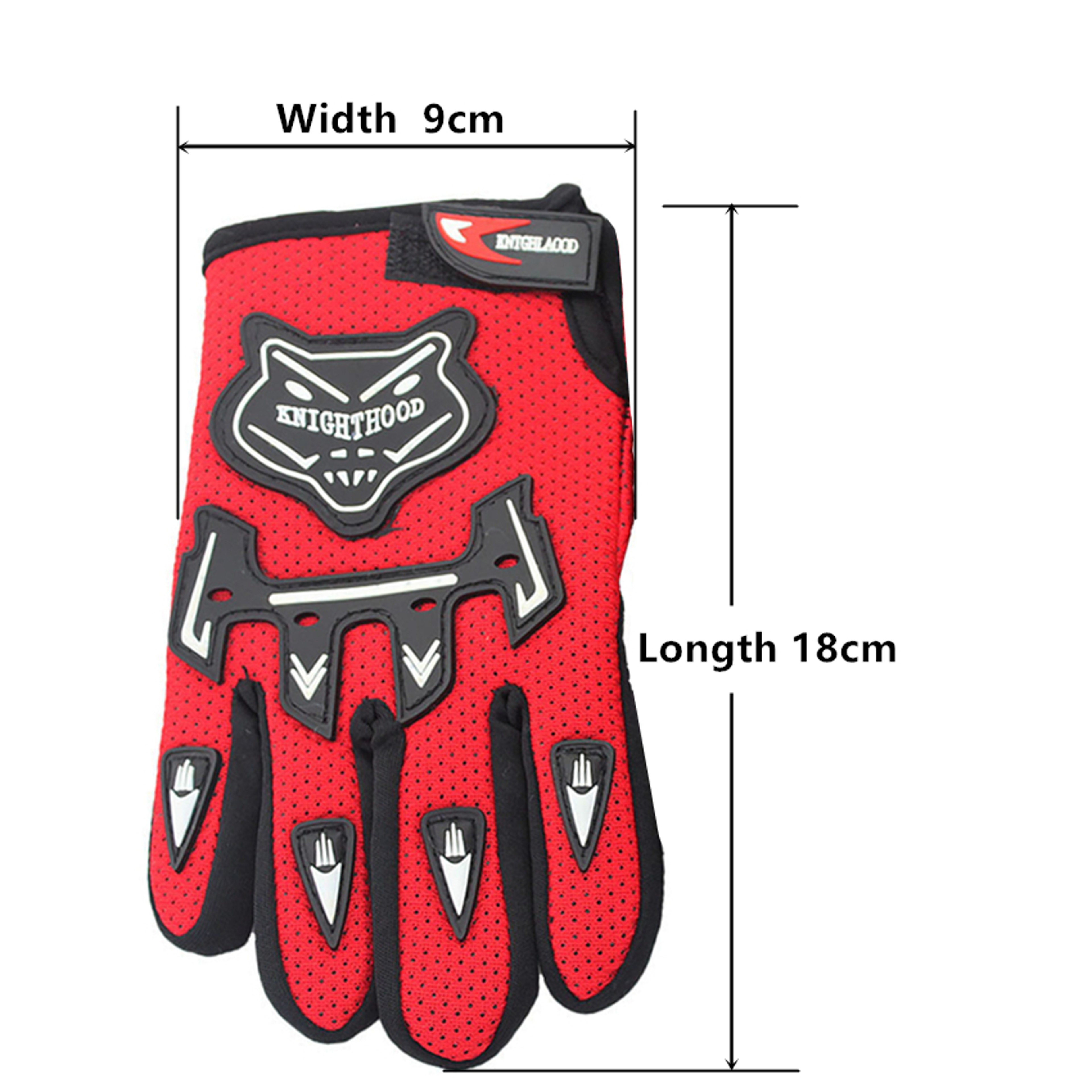 Kids Full Finger Motorcycle Gloves  Breathable Motocross Riding Gloves 3