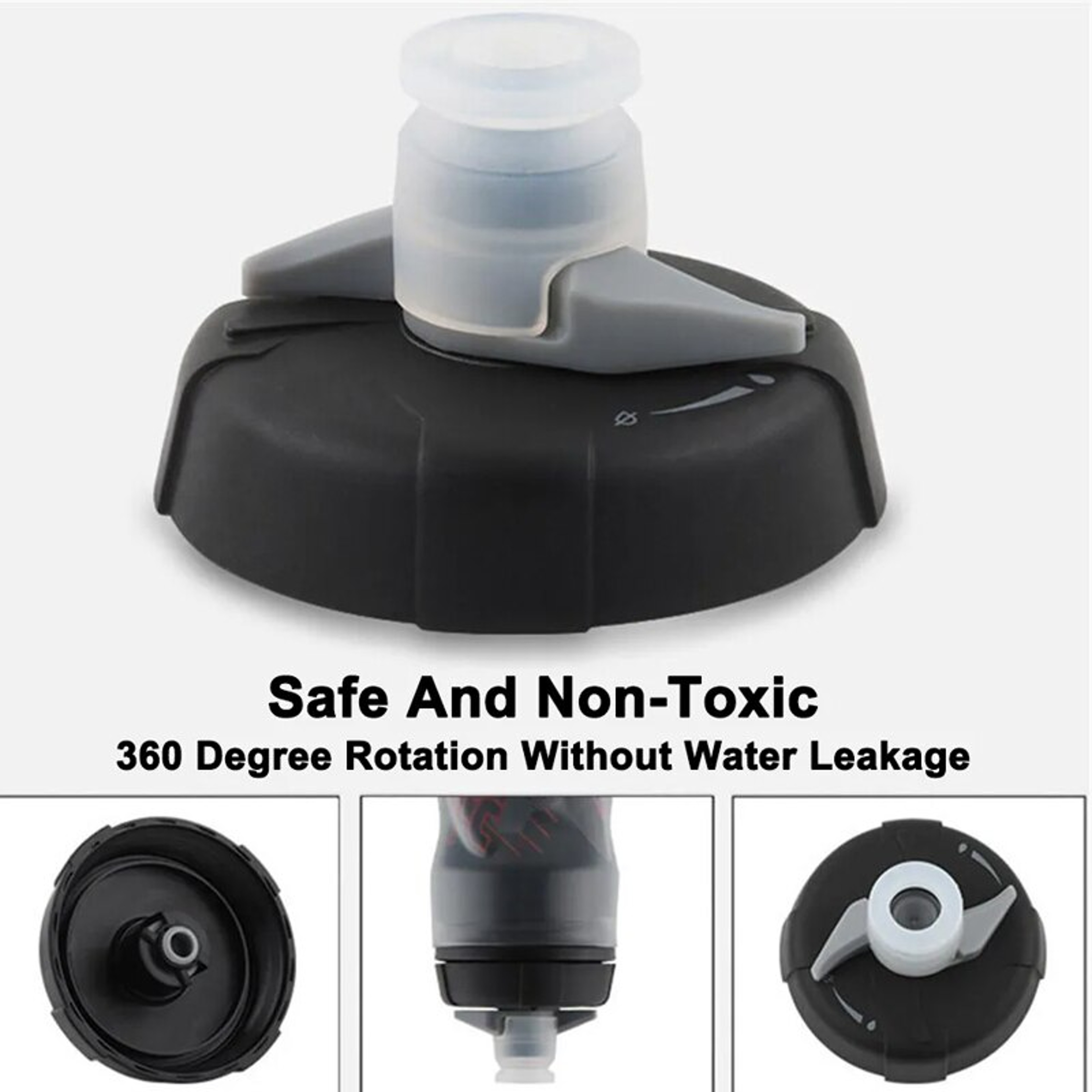 Cycling Water Bottle 600 ML PP5 Plastic For Mountain Biking And Outdoor Sports 3