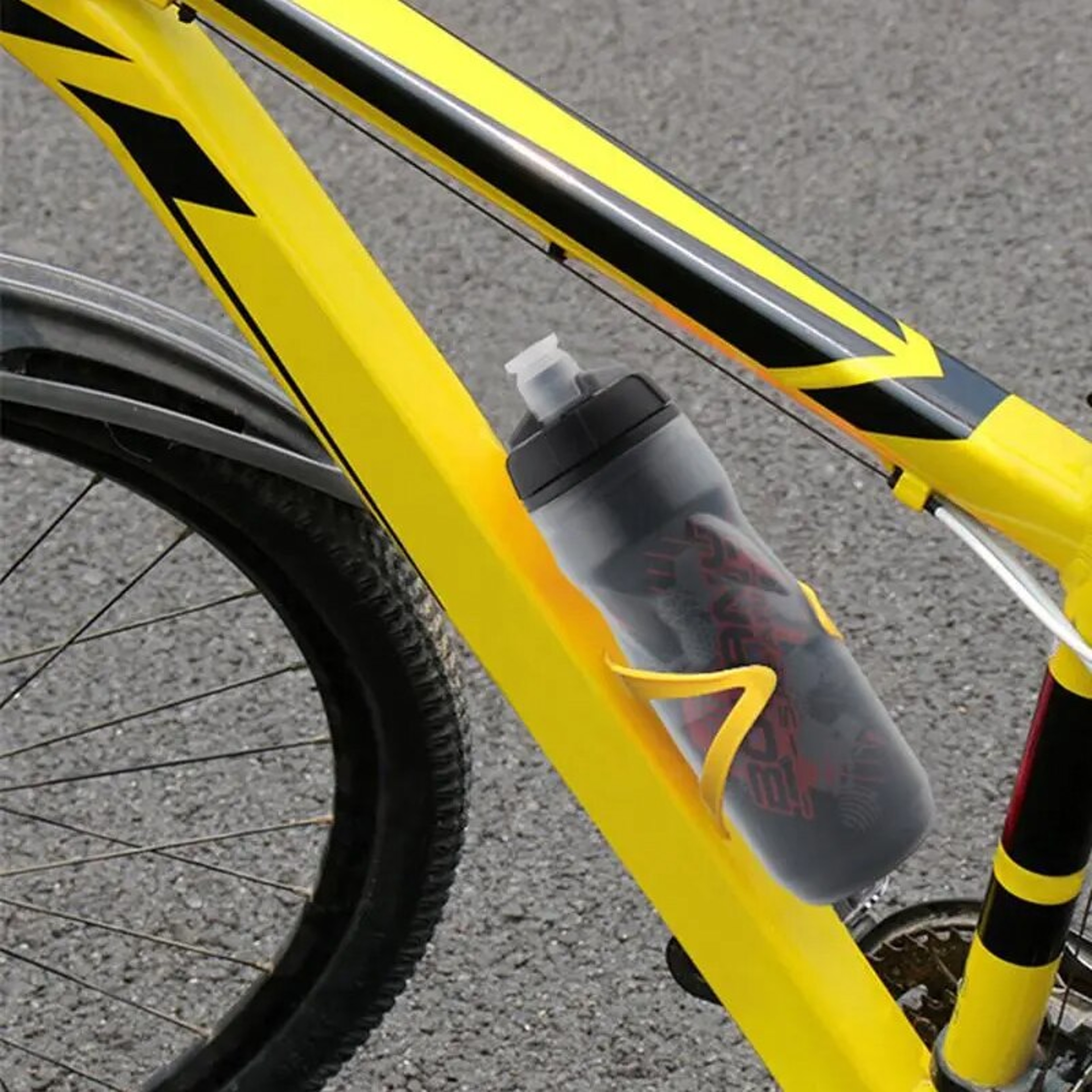 Cycling Water Bottle 600 ML PP5 Plastic For Mountain Biking And Outdoor Sports 6