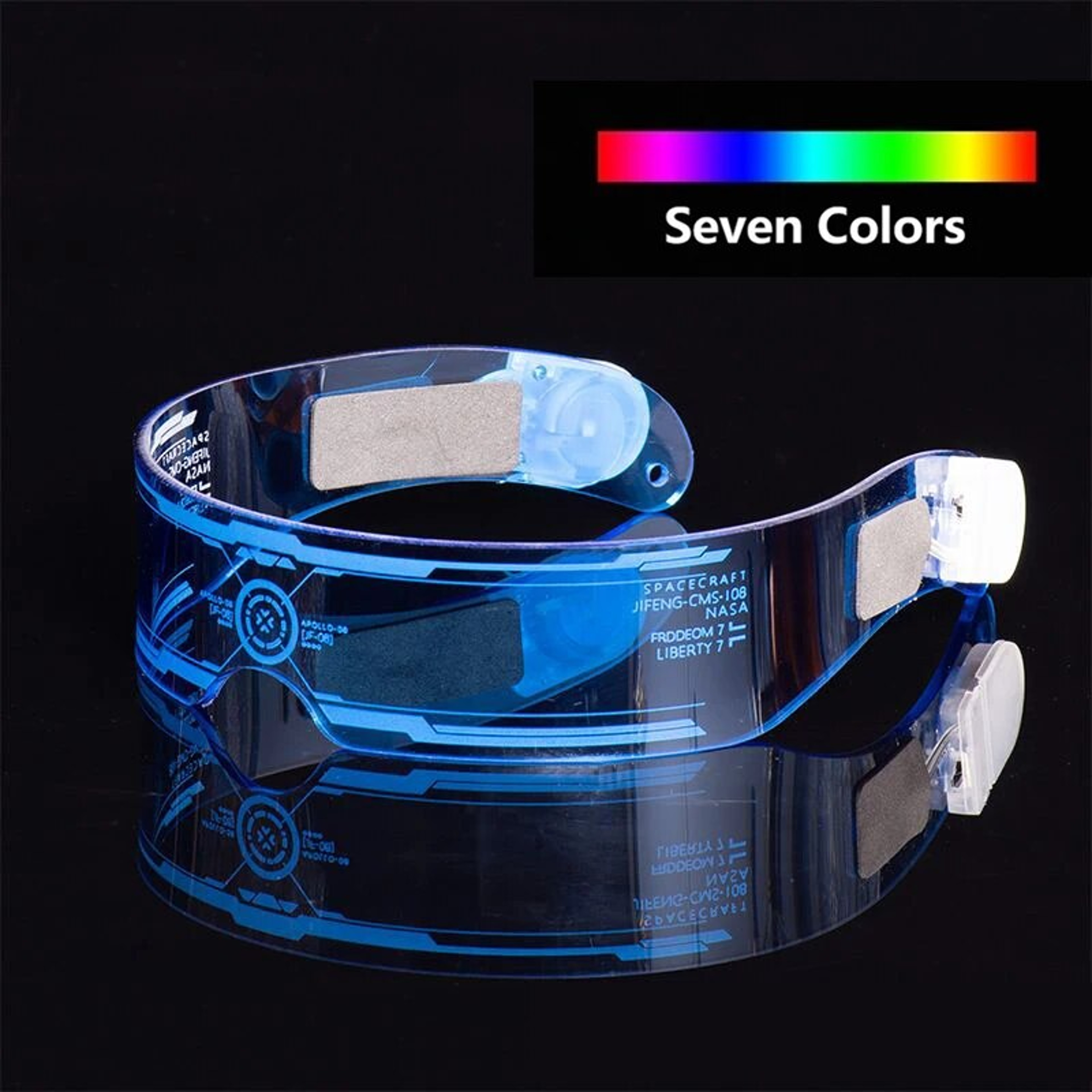 Luminous LED Glasses: Colorful Party Decoration for Music Bar, KTV, Festivals - Perfect for Christmas, Valentine's Day & – view 8