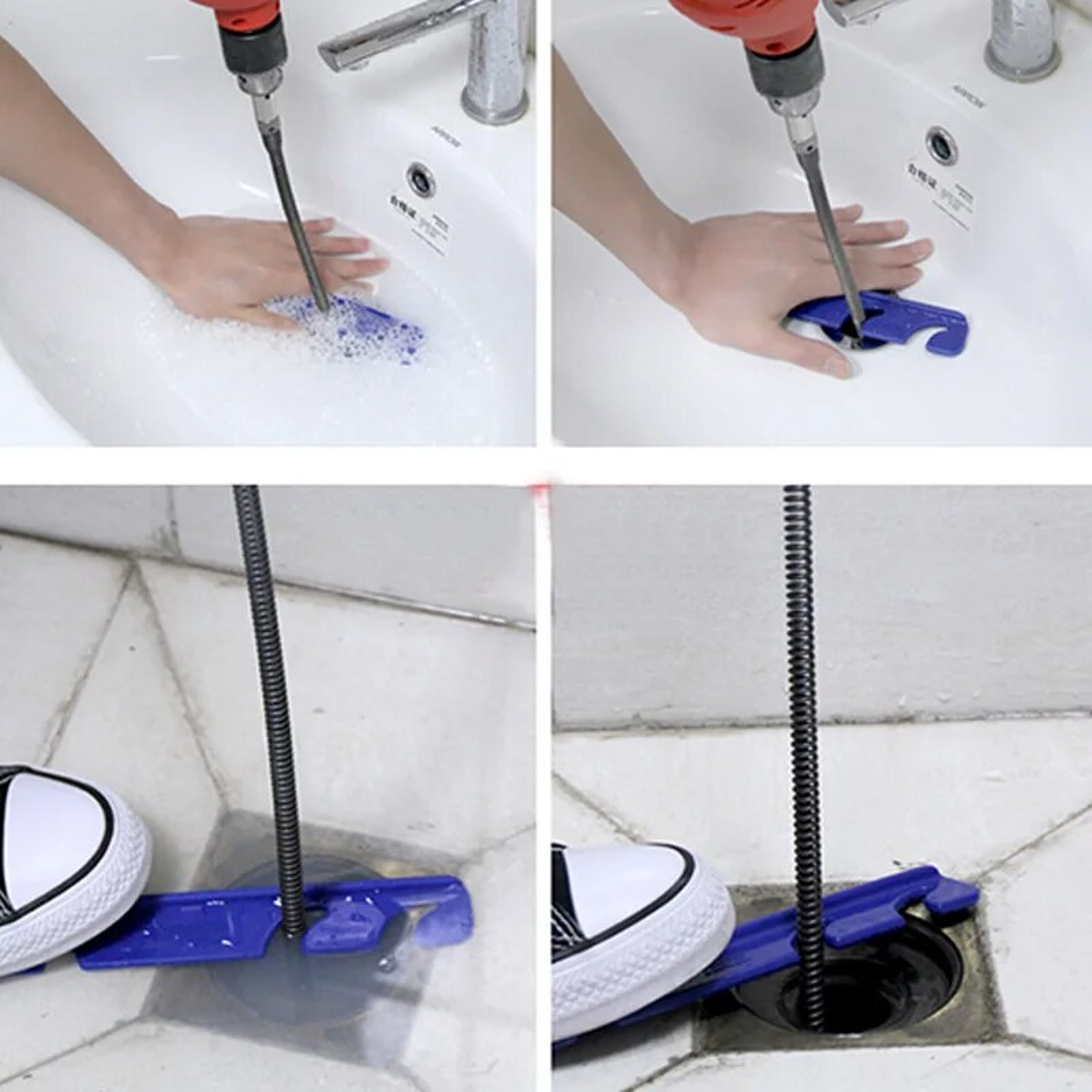 5M Pipe Dredging Tool: Unblock Bathroom & Kitchen Drains with Sewer Pipe Cleaner – view 5