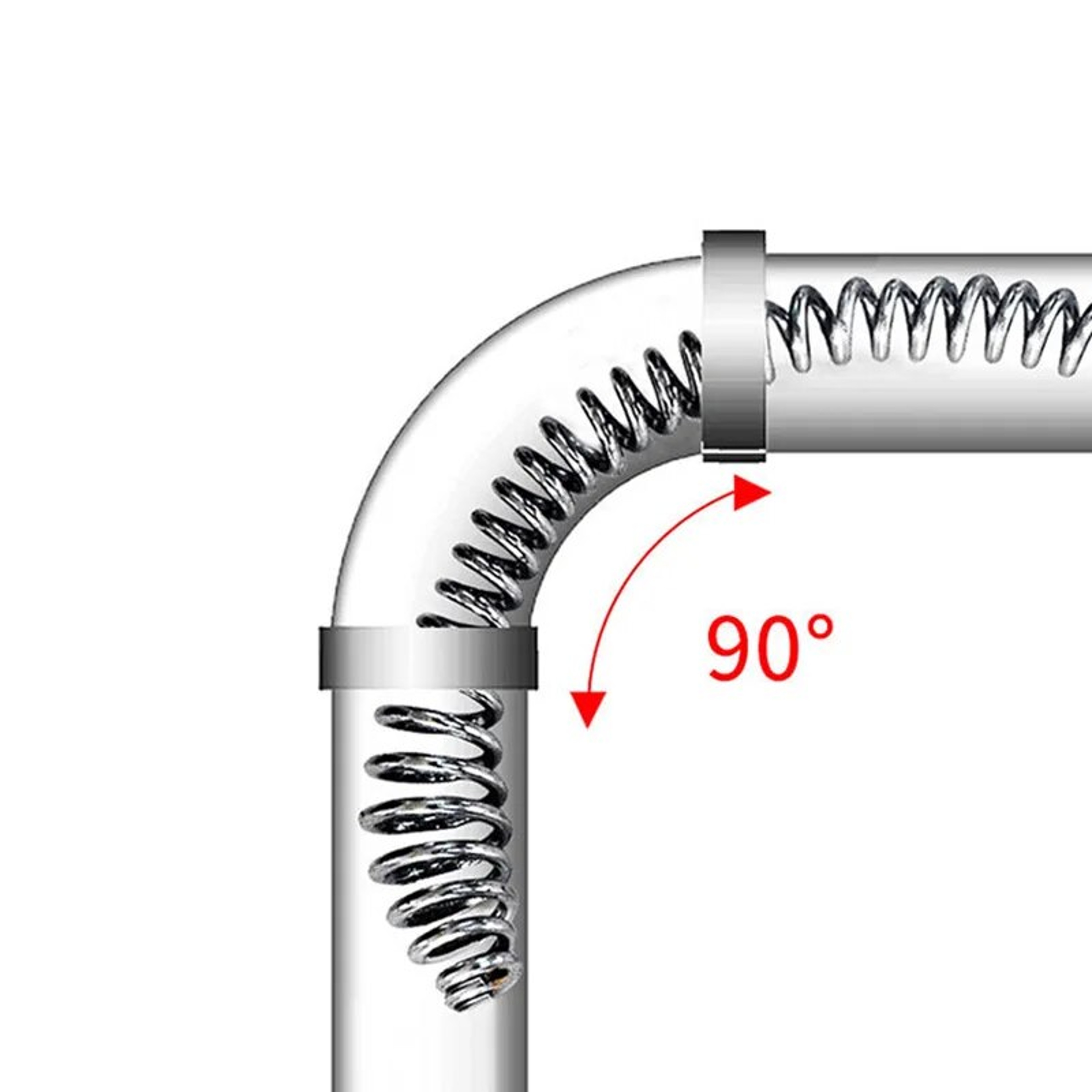 5M Pipe Dredging Tool: Unblock Bathroom & Kitchen Drains with Sewer Pipe Cleaner – view 6