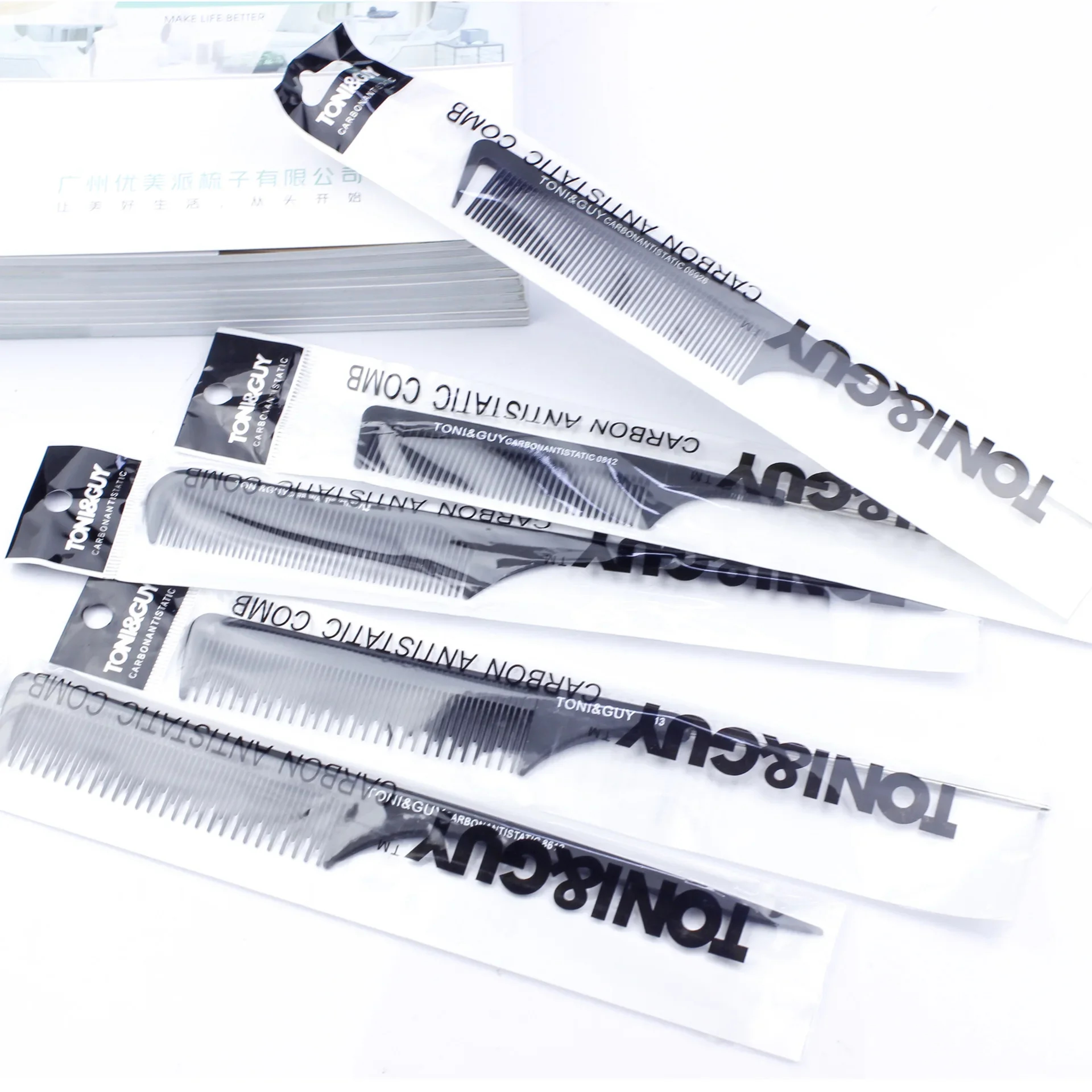 Precision Hairdressing Comb Set For Styling Parting And Edge Control 1