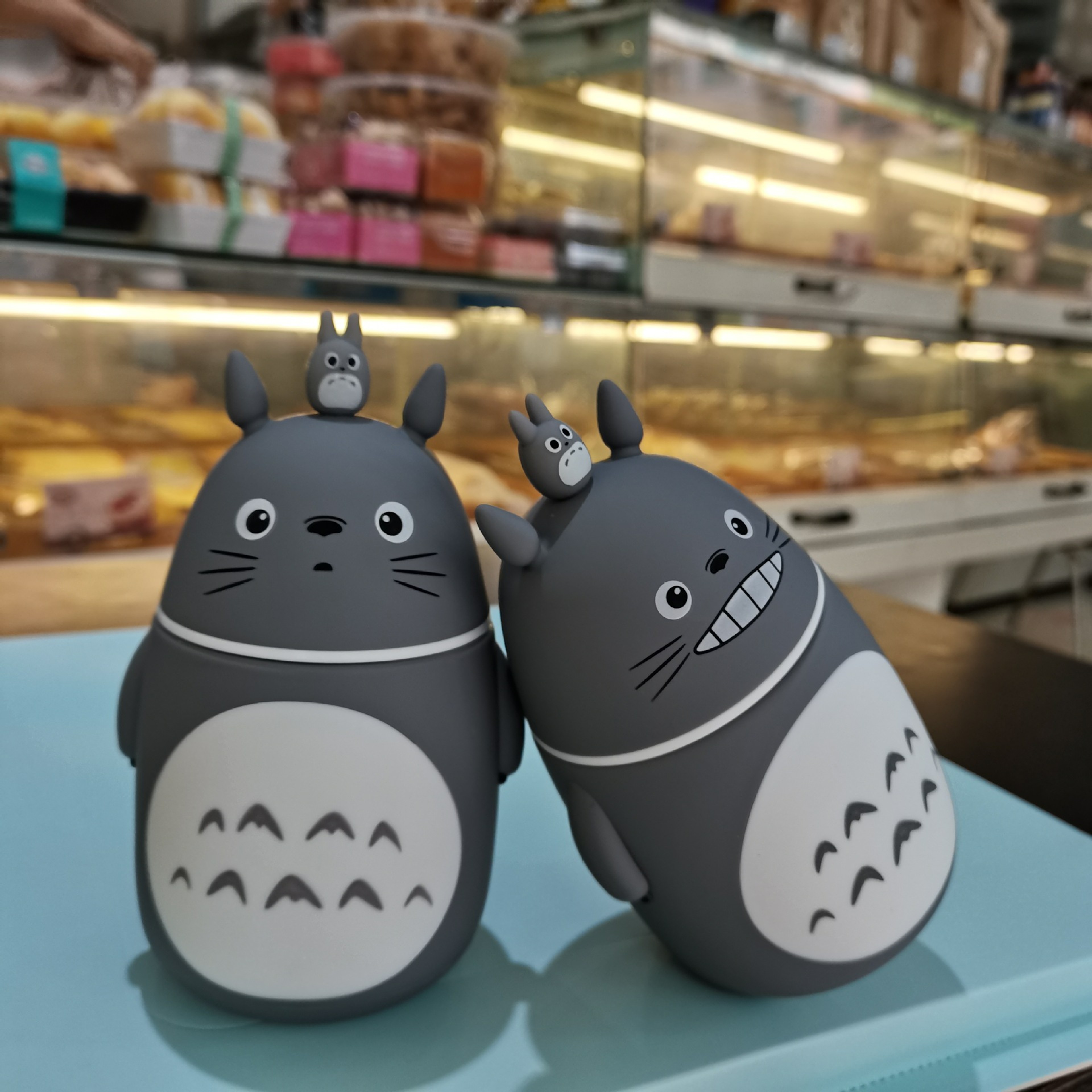 Kawaii Totoro Glass Cup Figurine Totoro Cup Collectible Anime Decor Gift 1