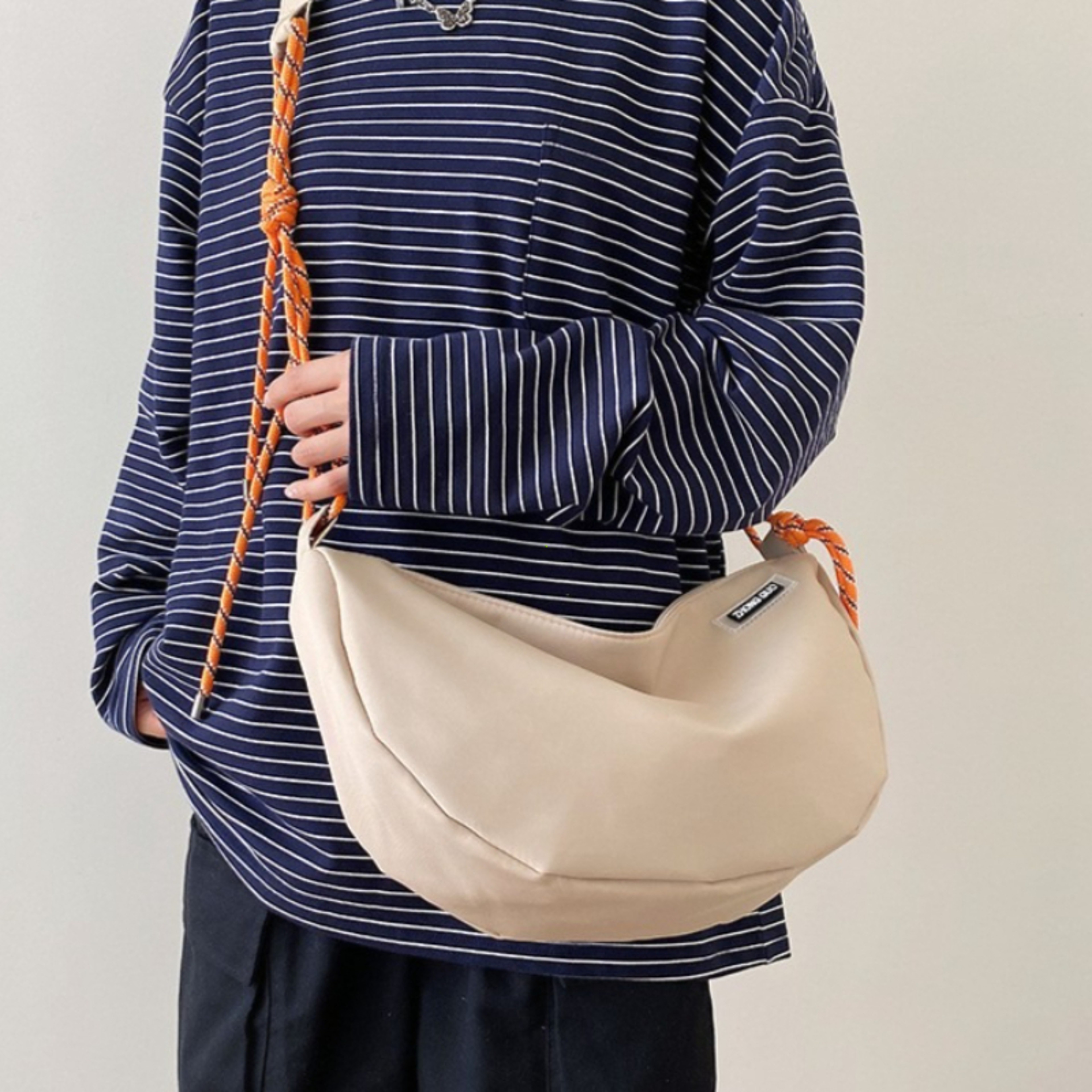 Vintage Nylon Crossbody Hobo Bag Large Capacity Casual Shoulder Handbag For Women 3
