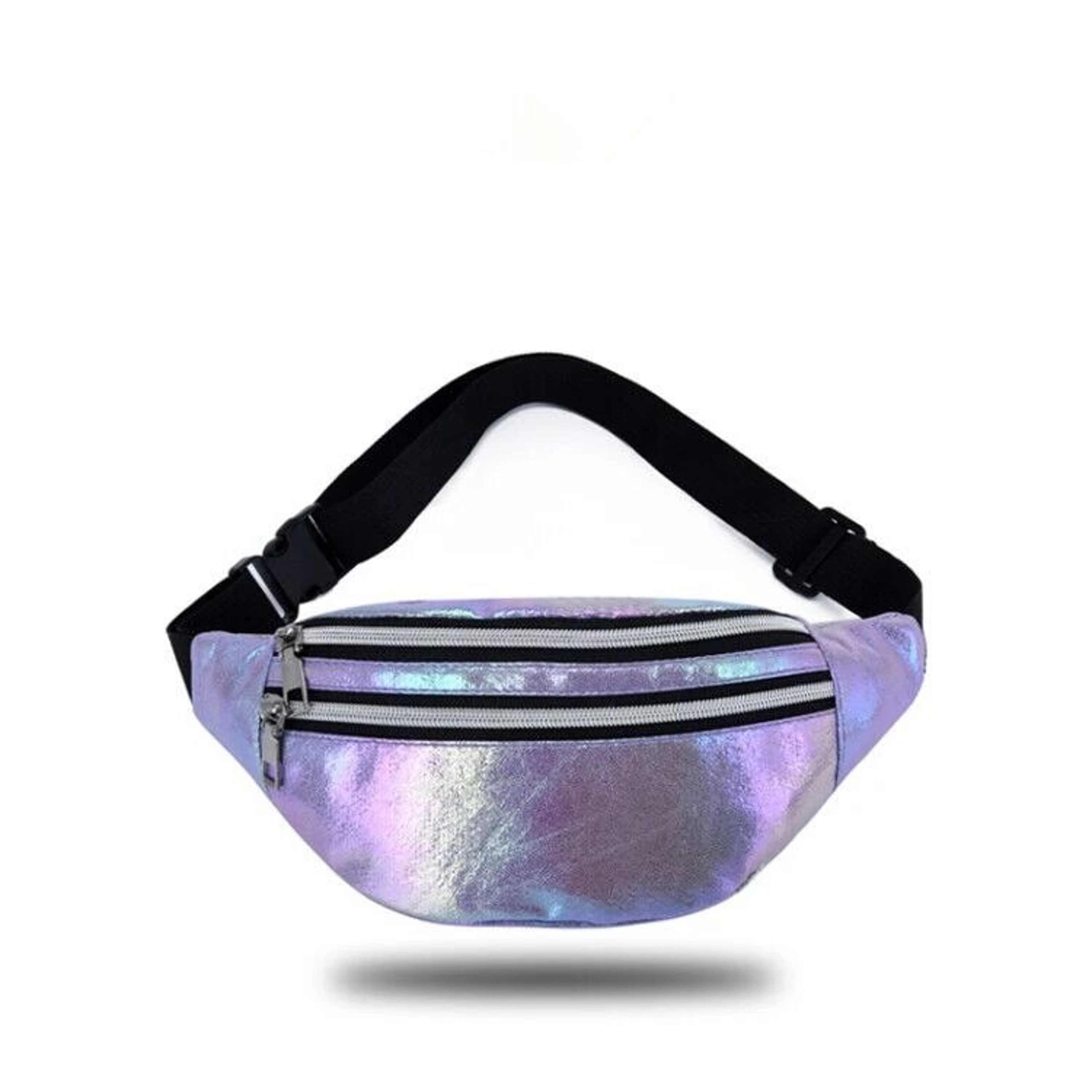 Holographic Waist Bag Reflective Fanny Pack Festival Travel Belt Bag For Women  Girls 8