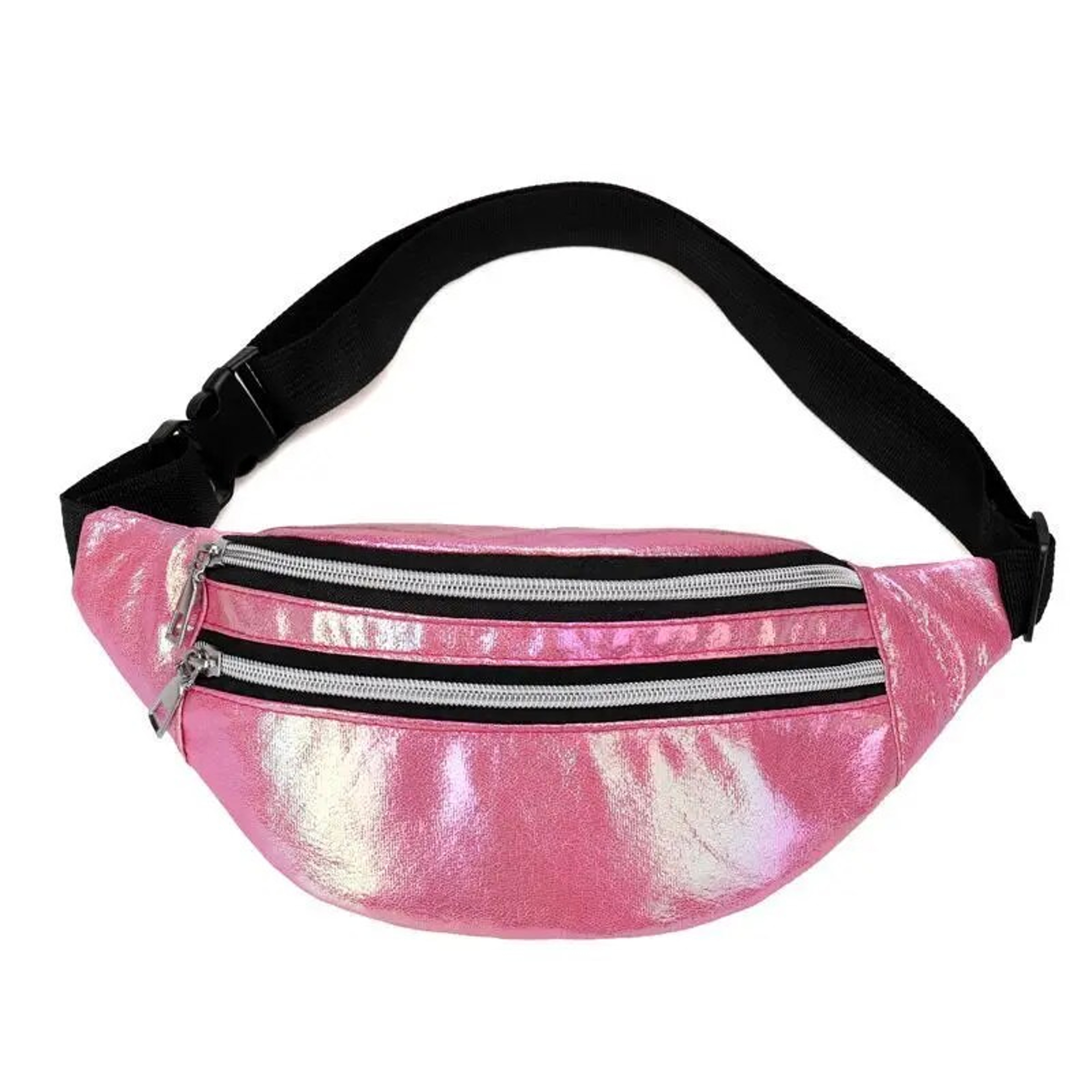 Holographic Waist Bag Reflective Fanny Pack Festival Travel Belt Bag For Women  Girls 10