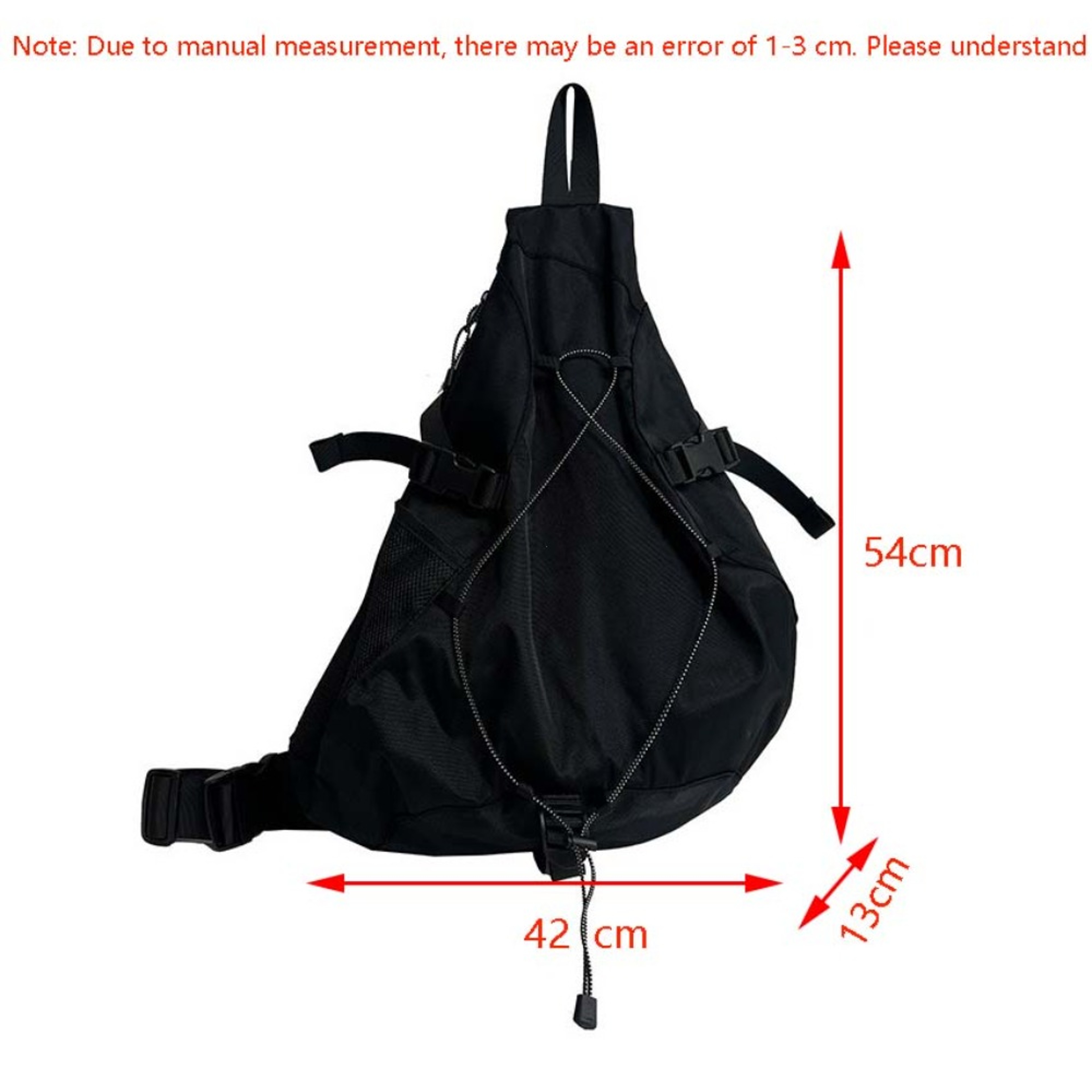 UrbanFlex Mens Crossbody Bag Large Capacity Travel Chest Sling 4