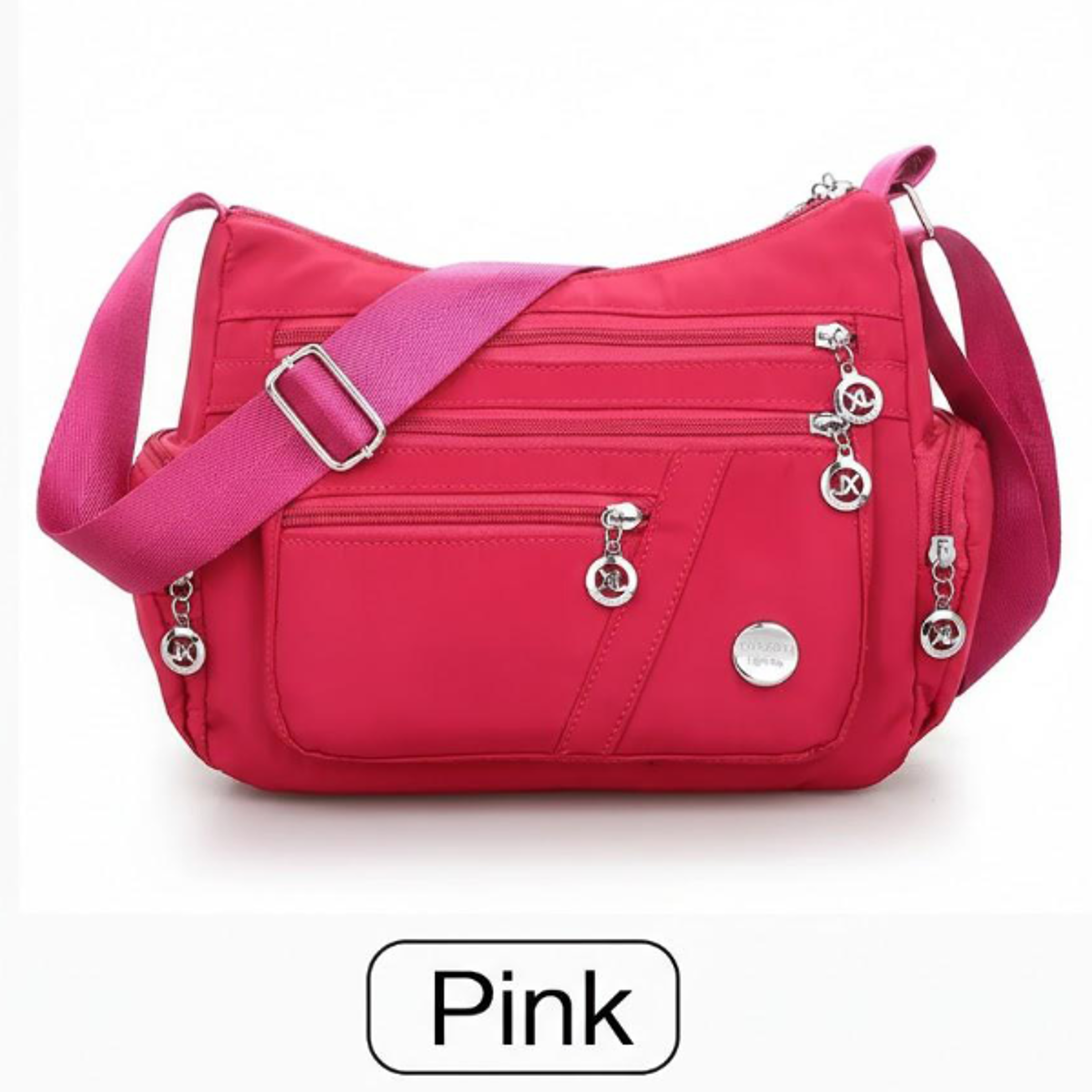 Fashion Women Waterproof Crossbody Bag Casual Single Shoulder Handbag Messenger Bag Oxford Material
