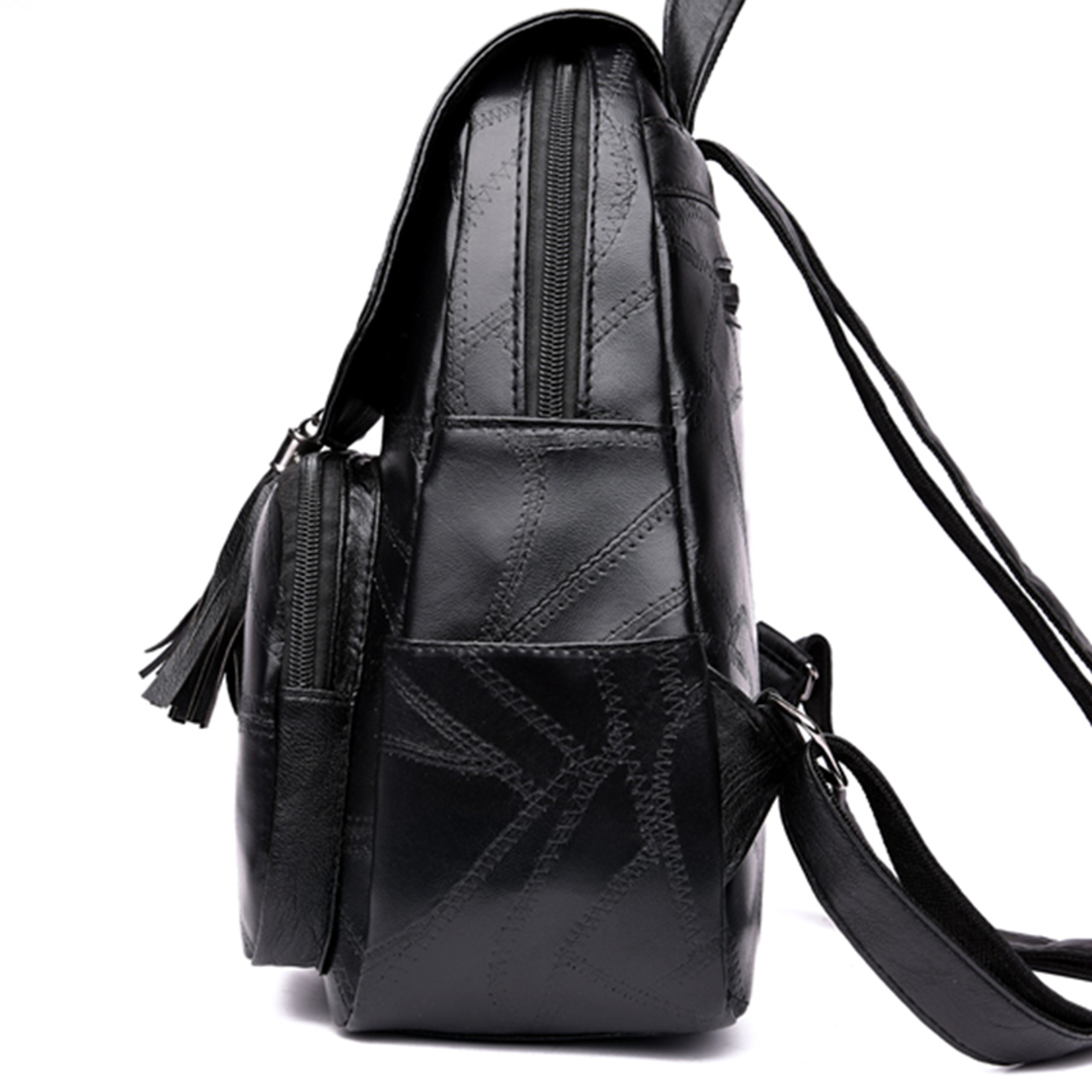 UrbanEase Women Travel Backpack Lightweight Nylon Casual Canvas School Bag 3